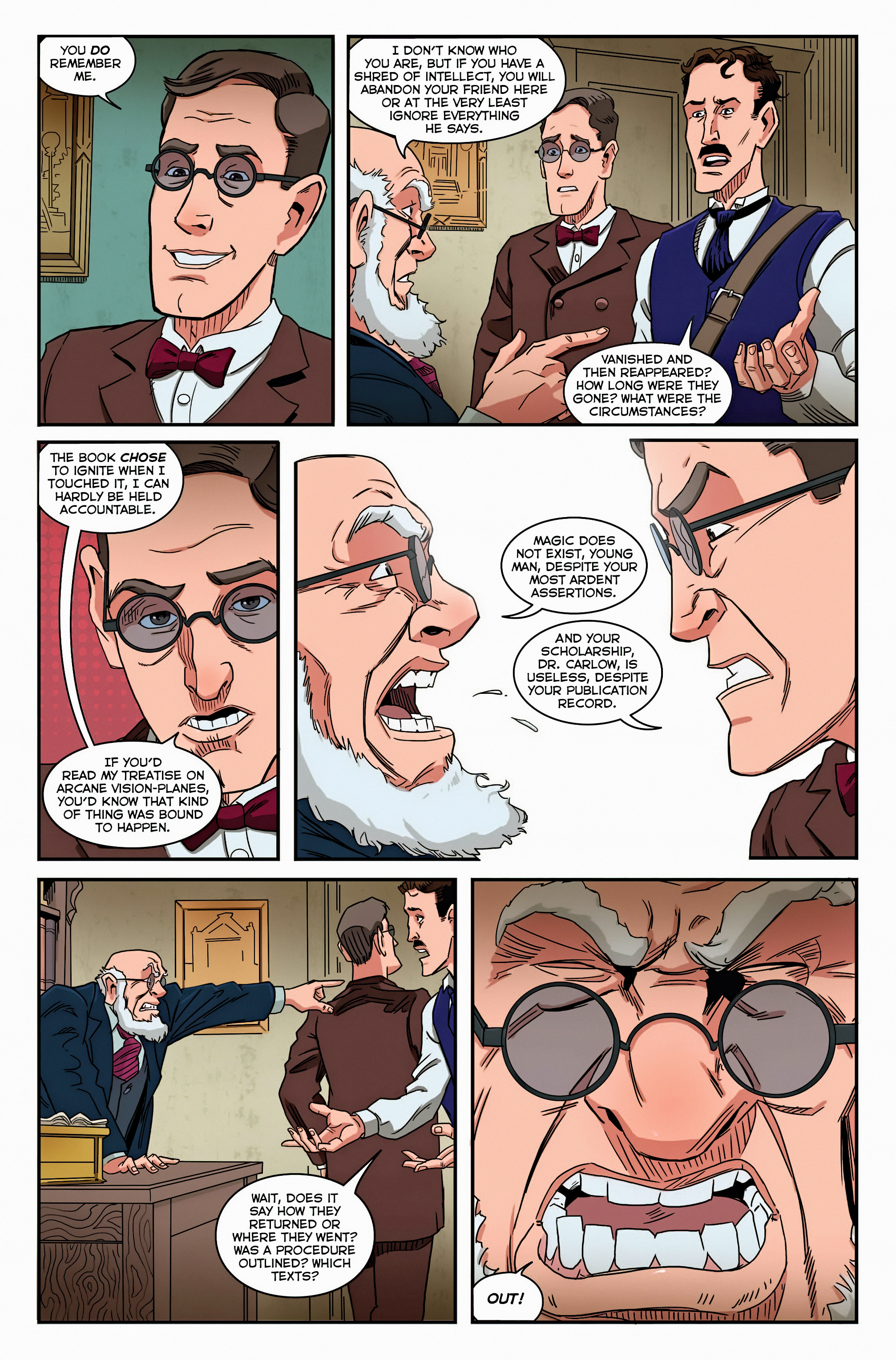 Read online Herald: Lovecraft and Tesla comic -  Issue #2 - 19