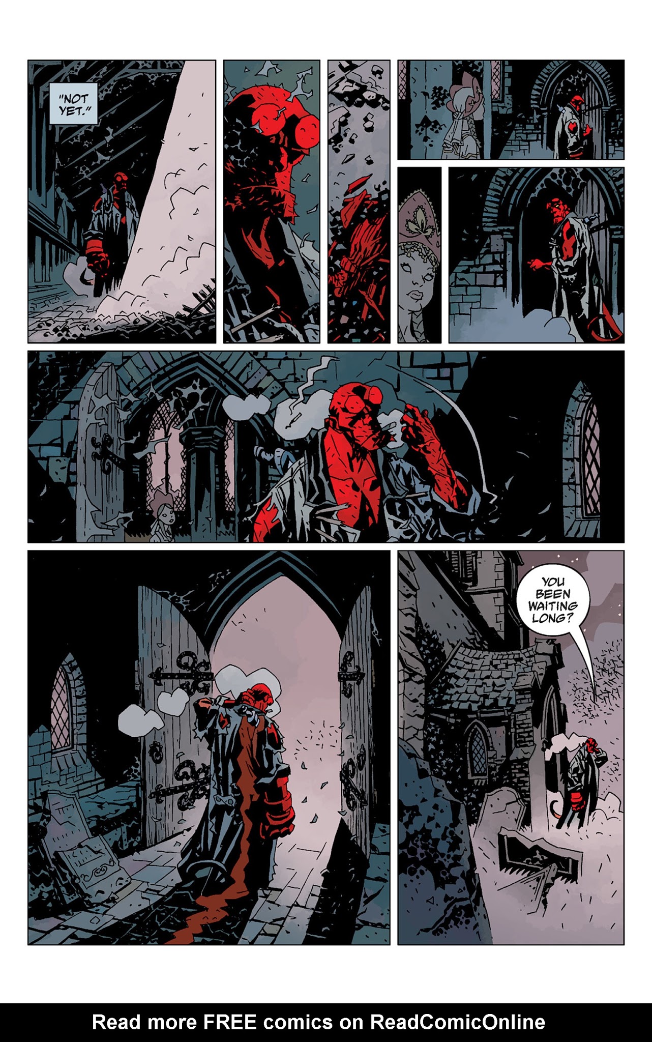 Read online Hellboy: Darkness Calls comic -  Issue # TPB - 154
