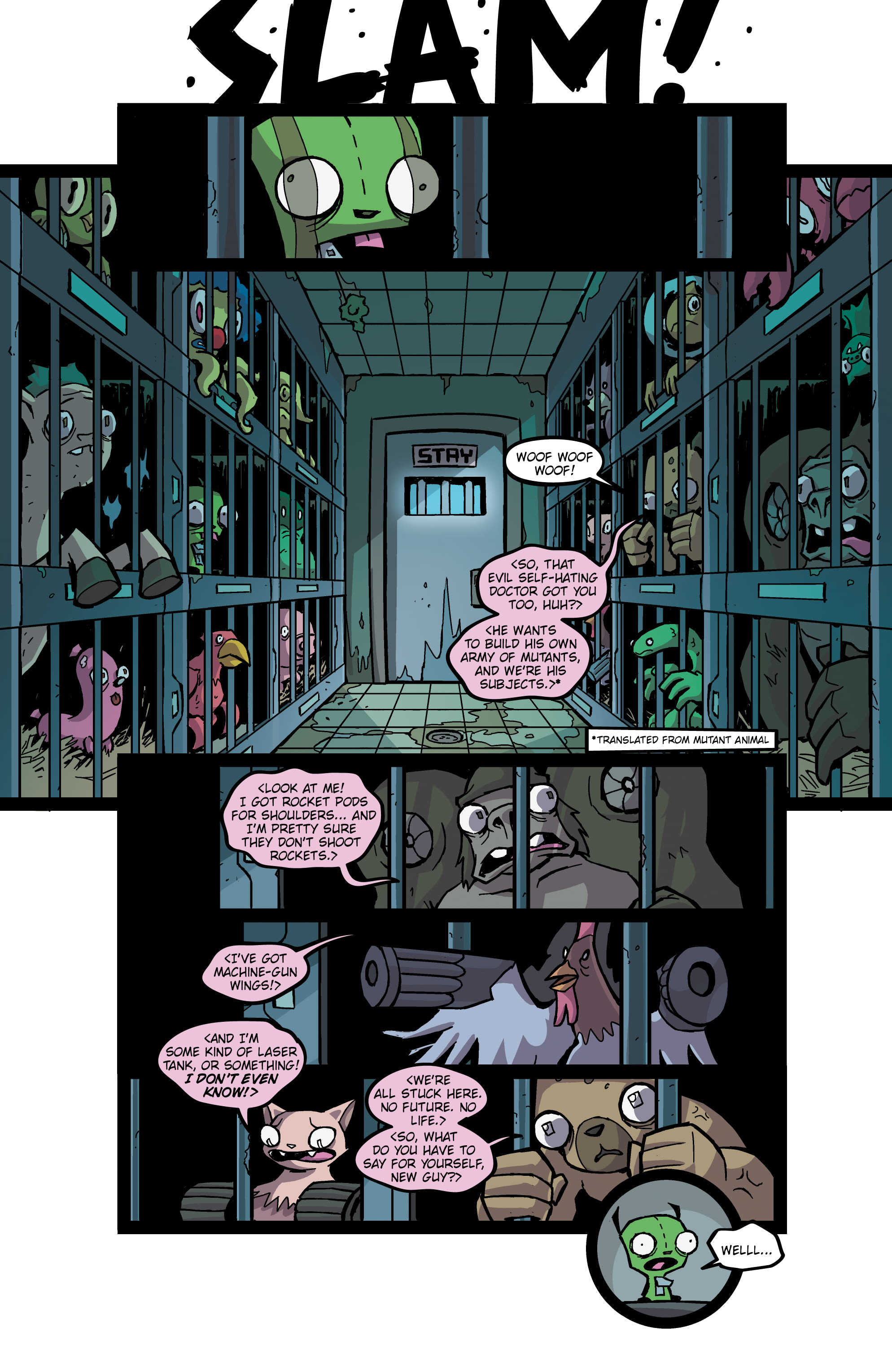 Read online Invader Zim Quarterly comic -  Issue #1 - 10