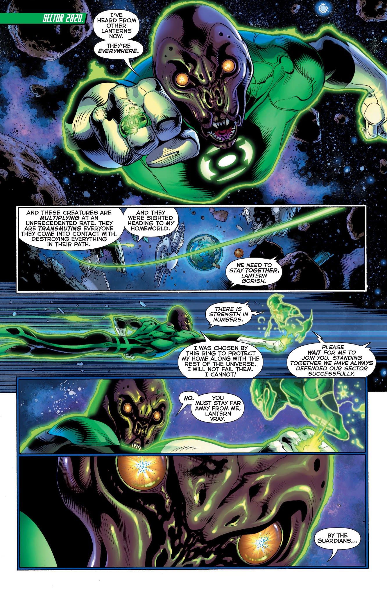 Read online Green Lantern: Rise of the Third Army comic -  Issue # TPB - 299
