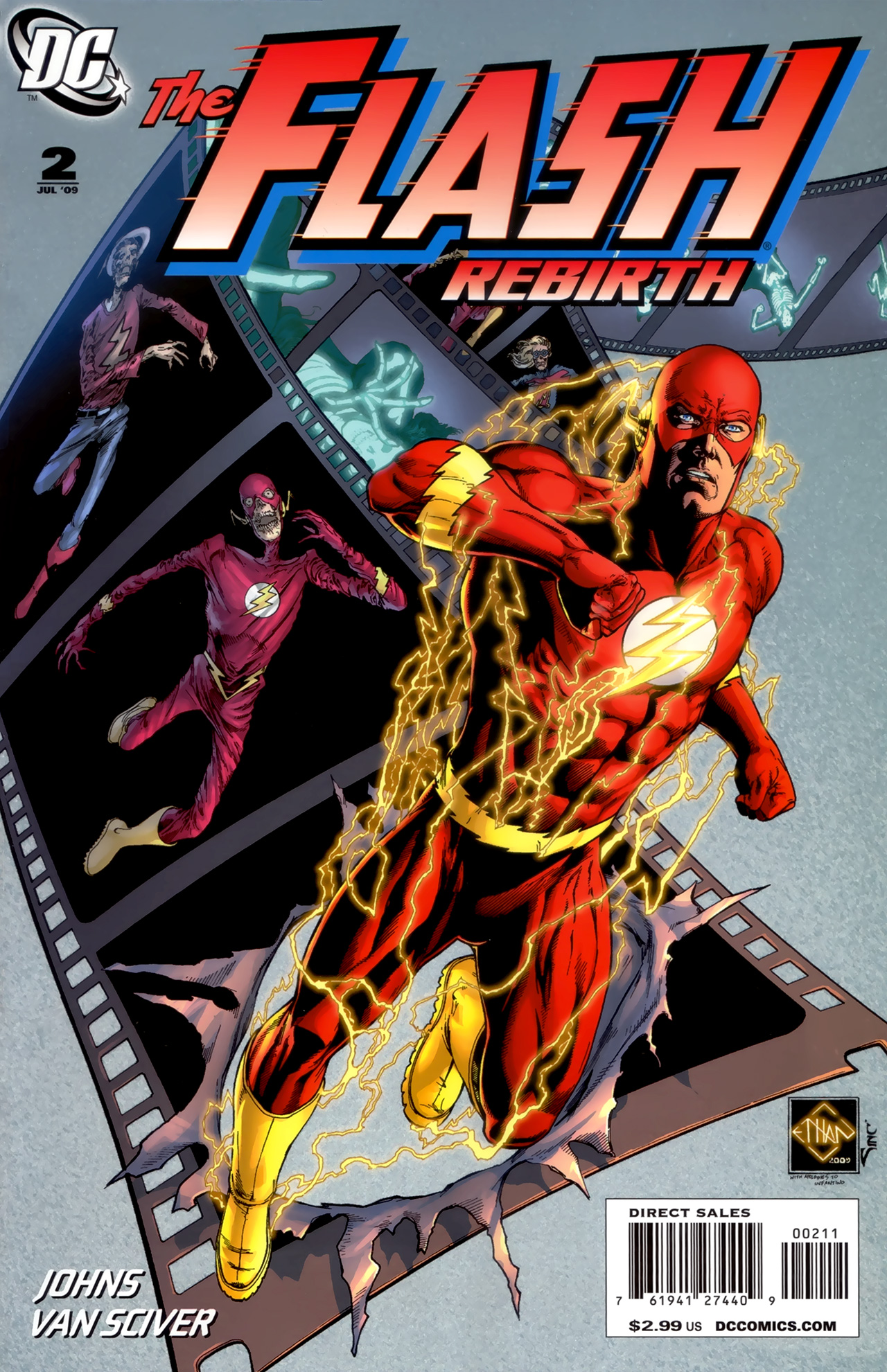 Read online The Flash: Rebirth comic -  Issue #2 - 1