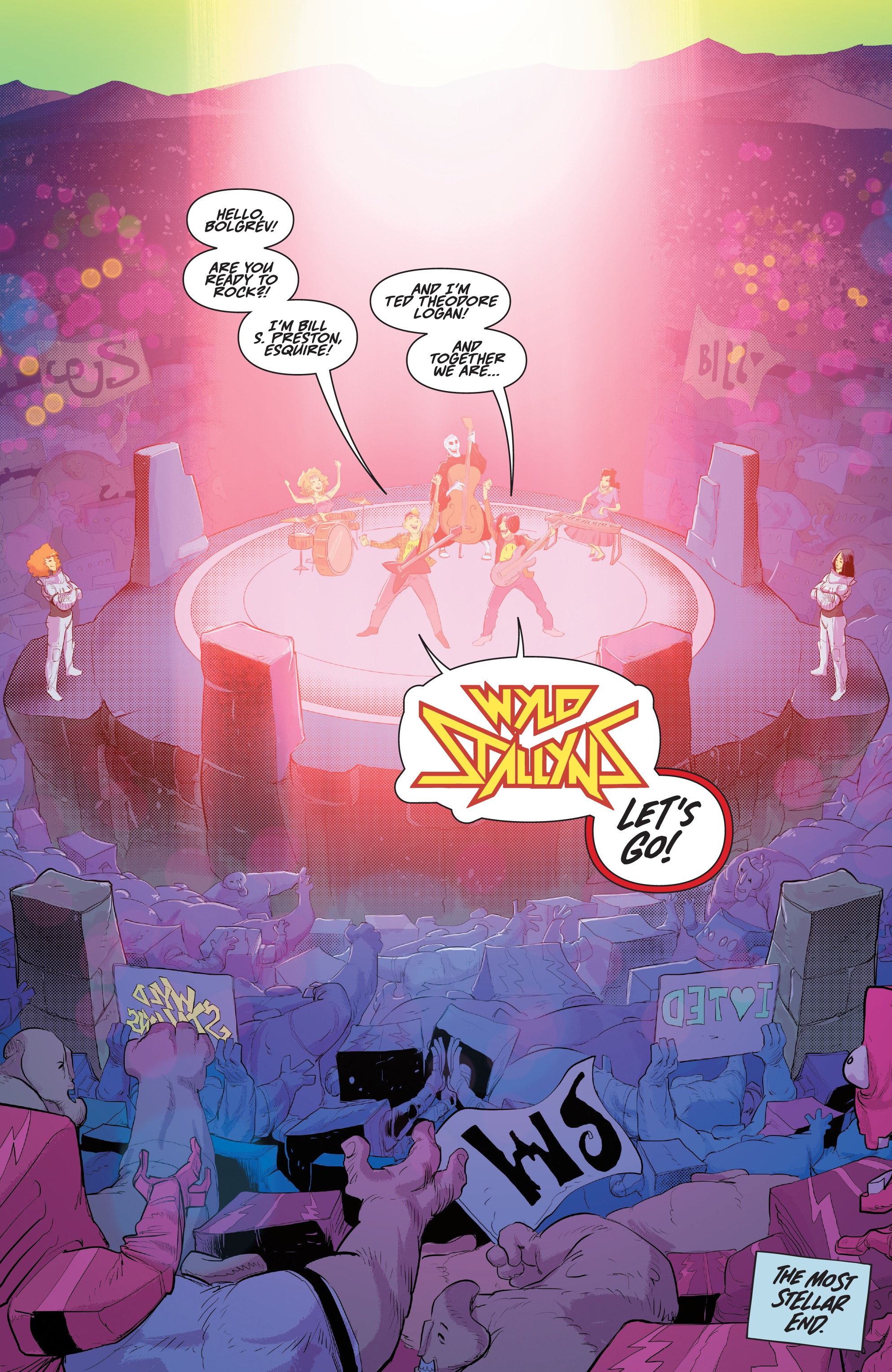 Read online Bill & Ted Save the Universe comic -  Issue # _TPB - 122