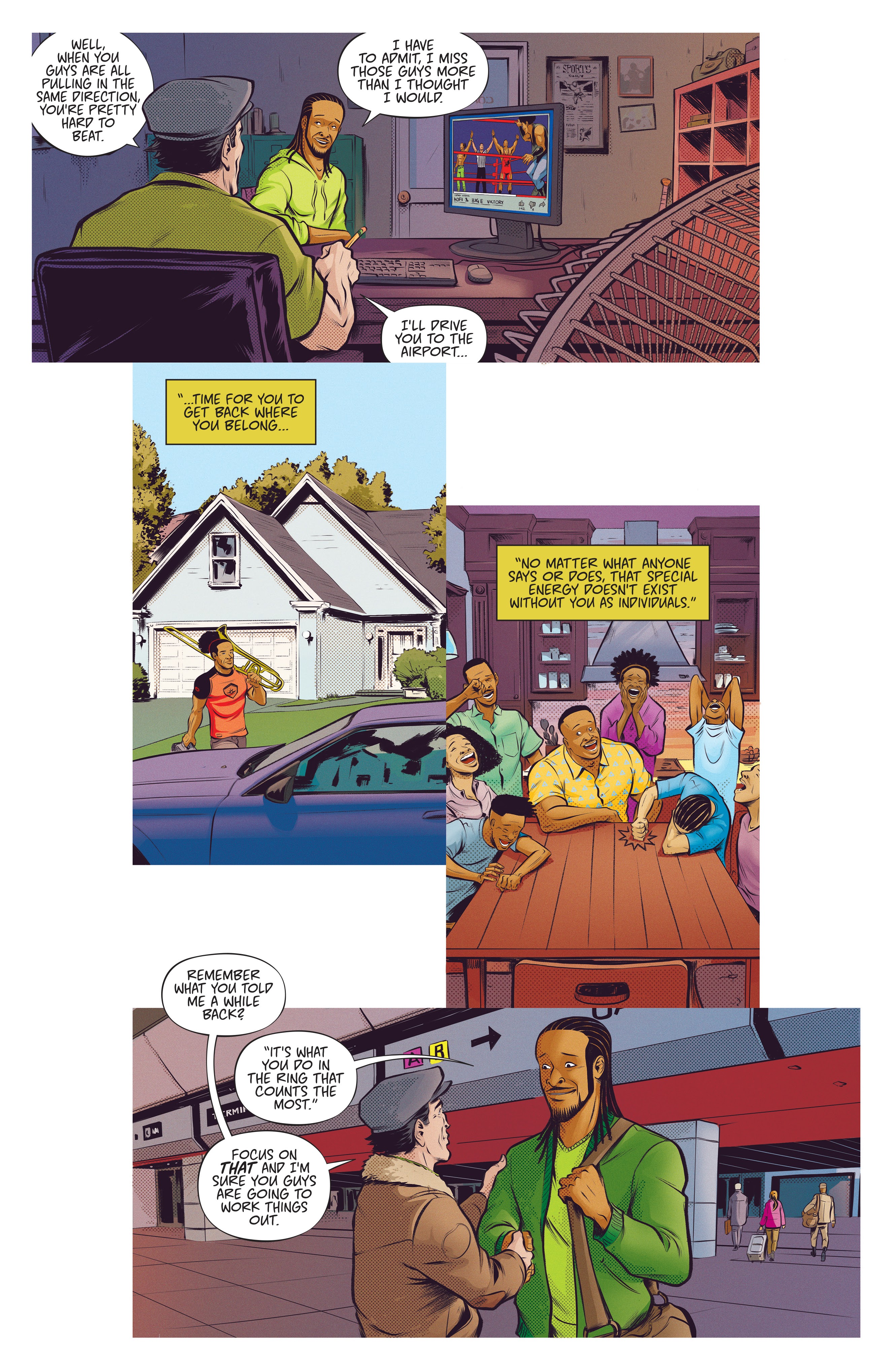 Read online WWE The New Day: Power of Positivity comic -  Issue #2 - 17