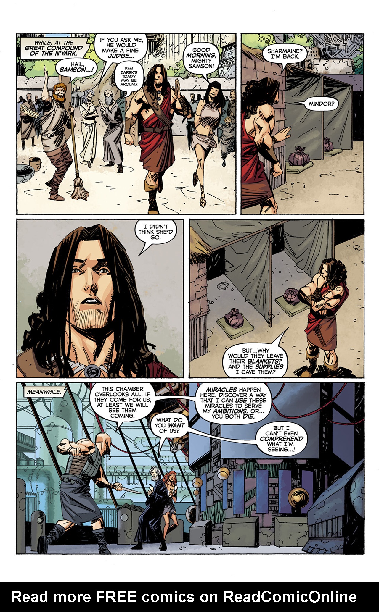 Read online Mighty Samson comic -  Issue #3 - 18
