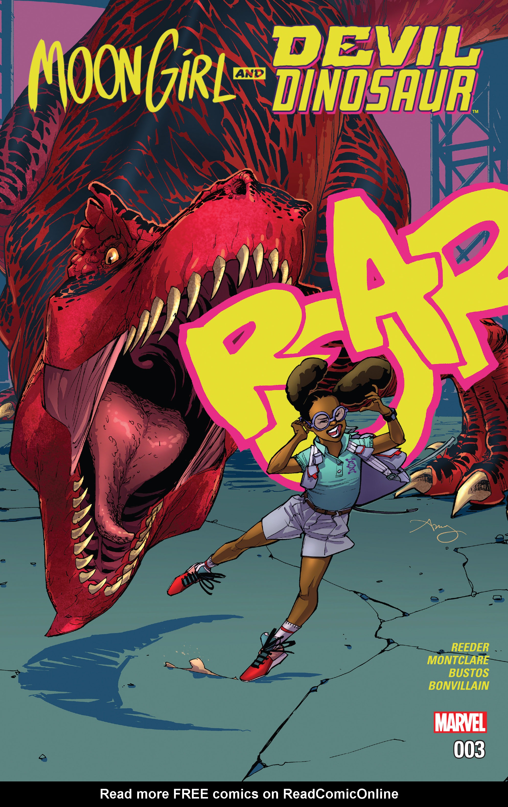 Read online Moon Girl And Devil Dinosaur comic -  Issue #3 - 1