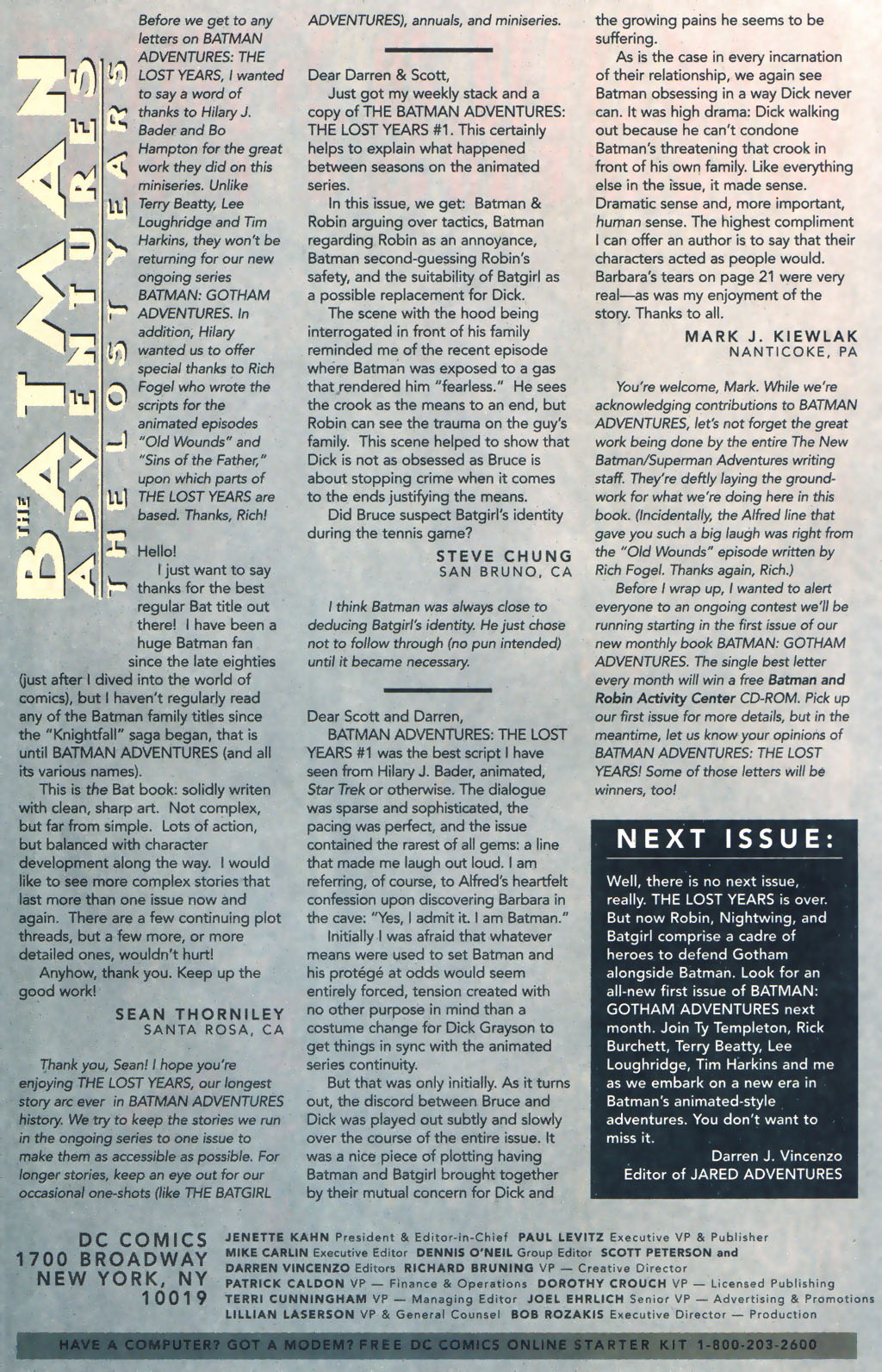 Read online The Batman Adventures: The Lost Years comic -  Issue #5 - 25