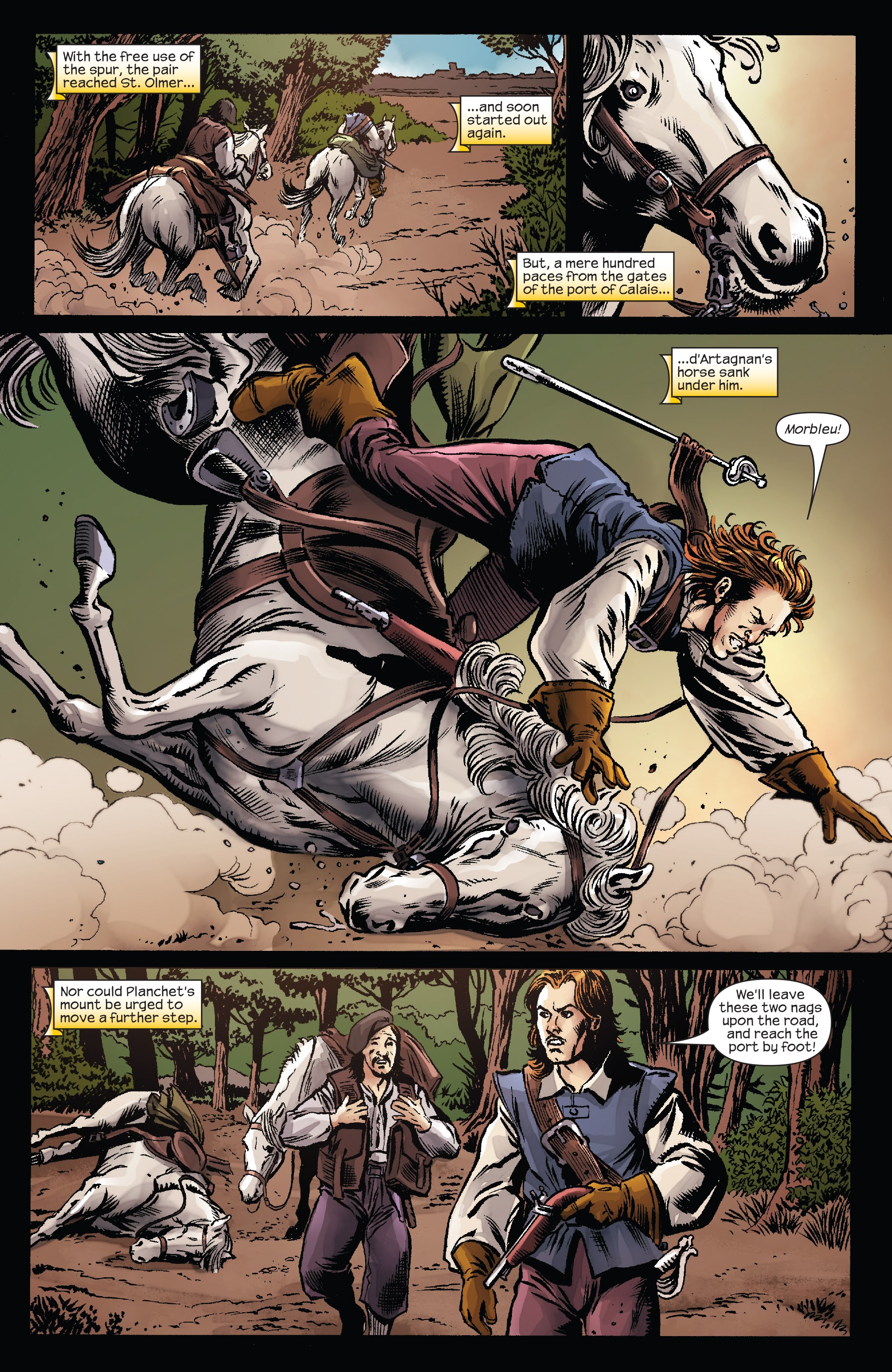 Read online Marvel Illustrated: The Three Musketeers comic -  Issue #3 - 3