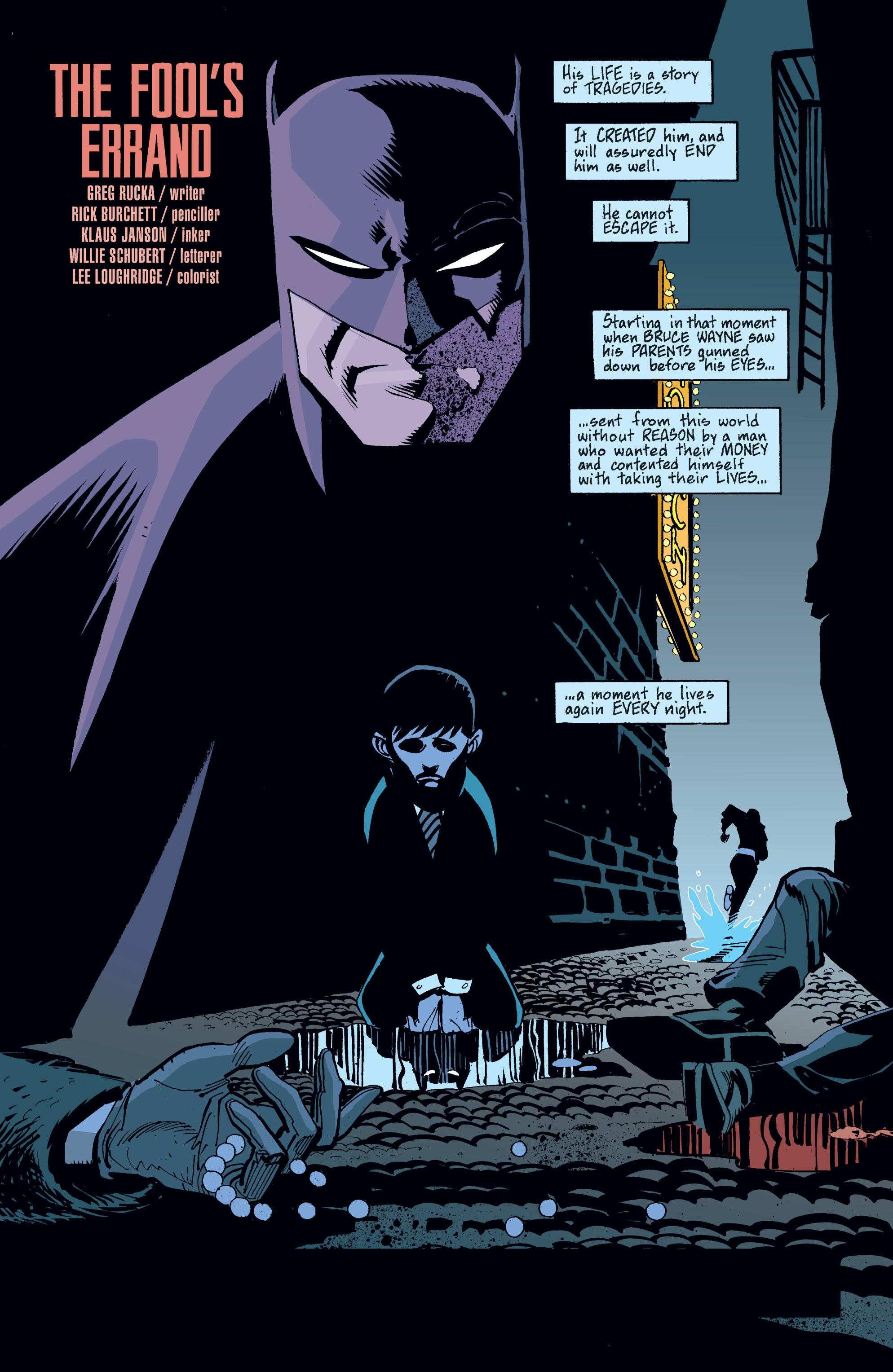 Read online Batman: Bruce Wayne - Murderer? comic -  Issue # Part 1 - 7