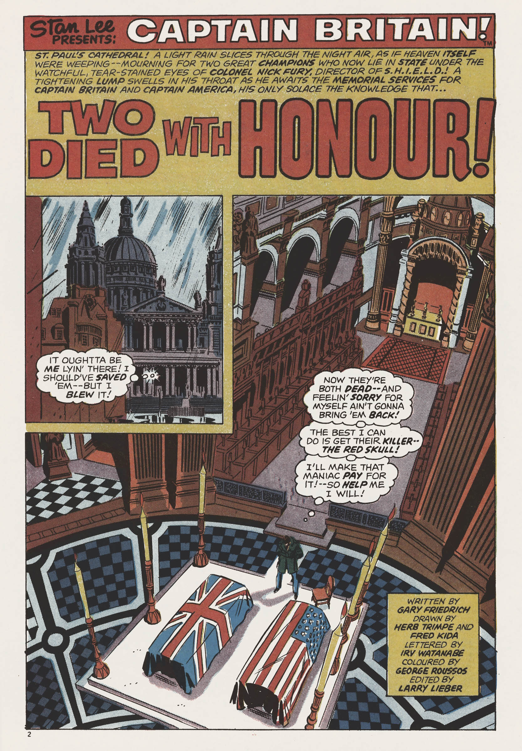 Read online Captain Britain (1976) comic -  Issue #19 - 2