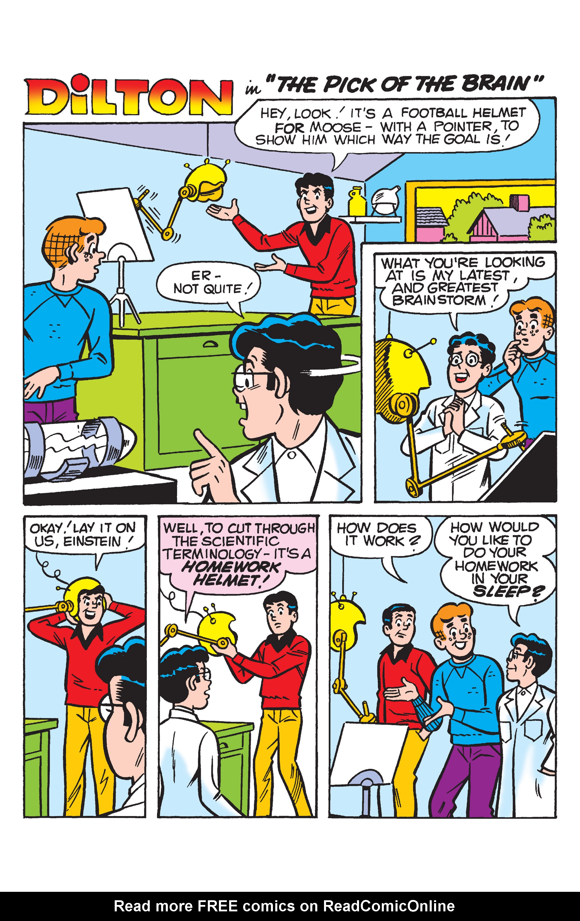 Read online Dilton's Doofy Inventions comic -  Issue # TPB - 76