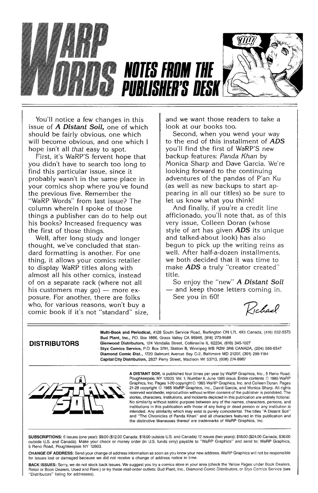 Read online A Distant Soil (1983) comic -  Issue #6 - 2