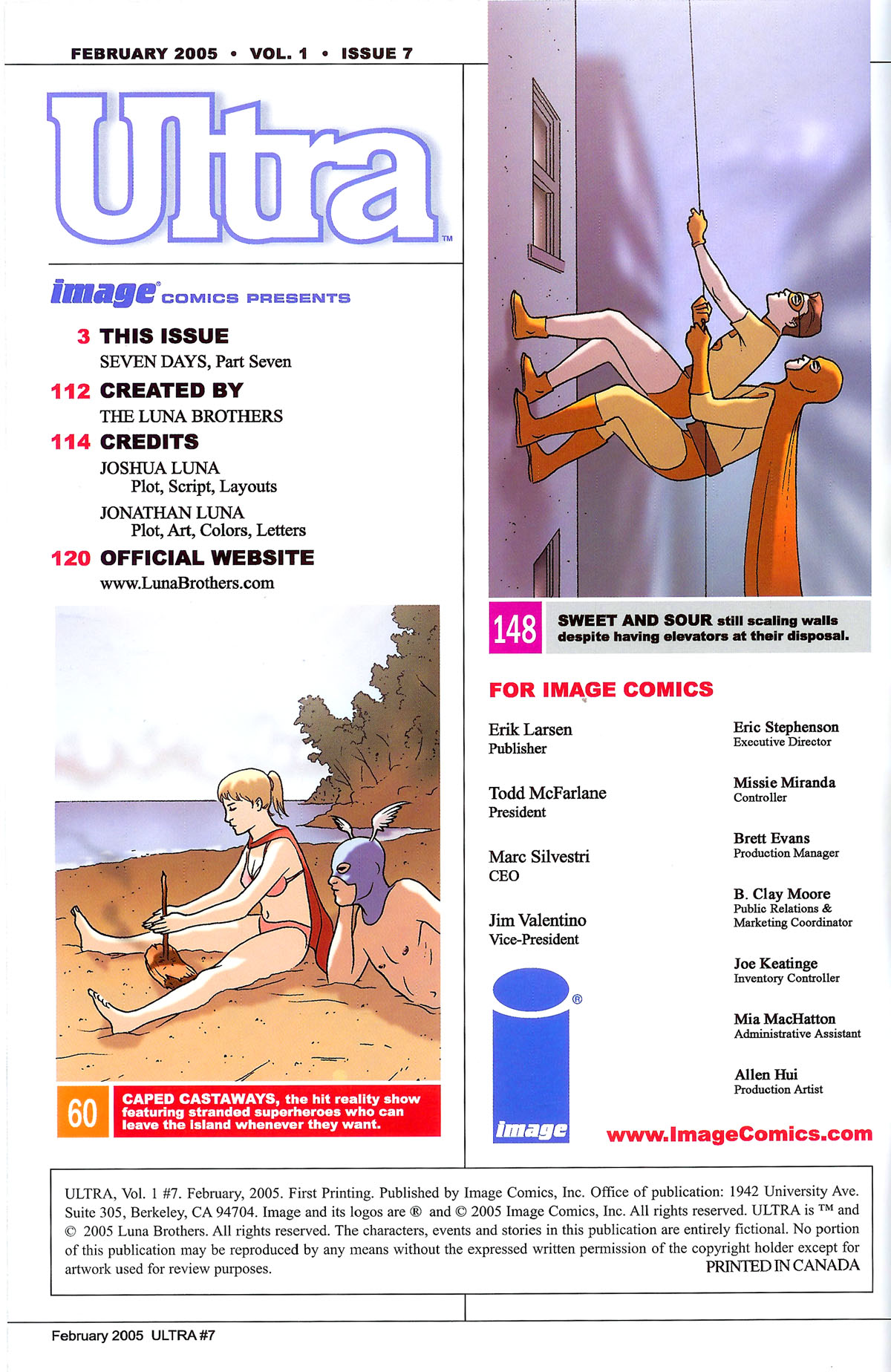 Read online Ultra comic -  Issue #7 - 2