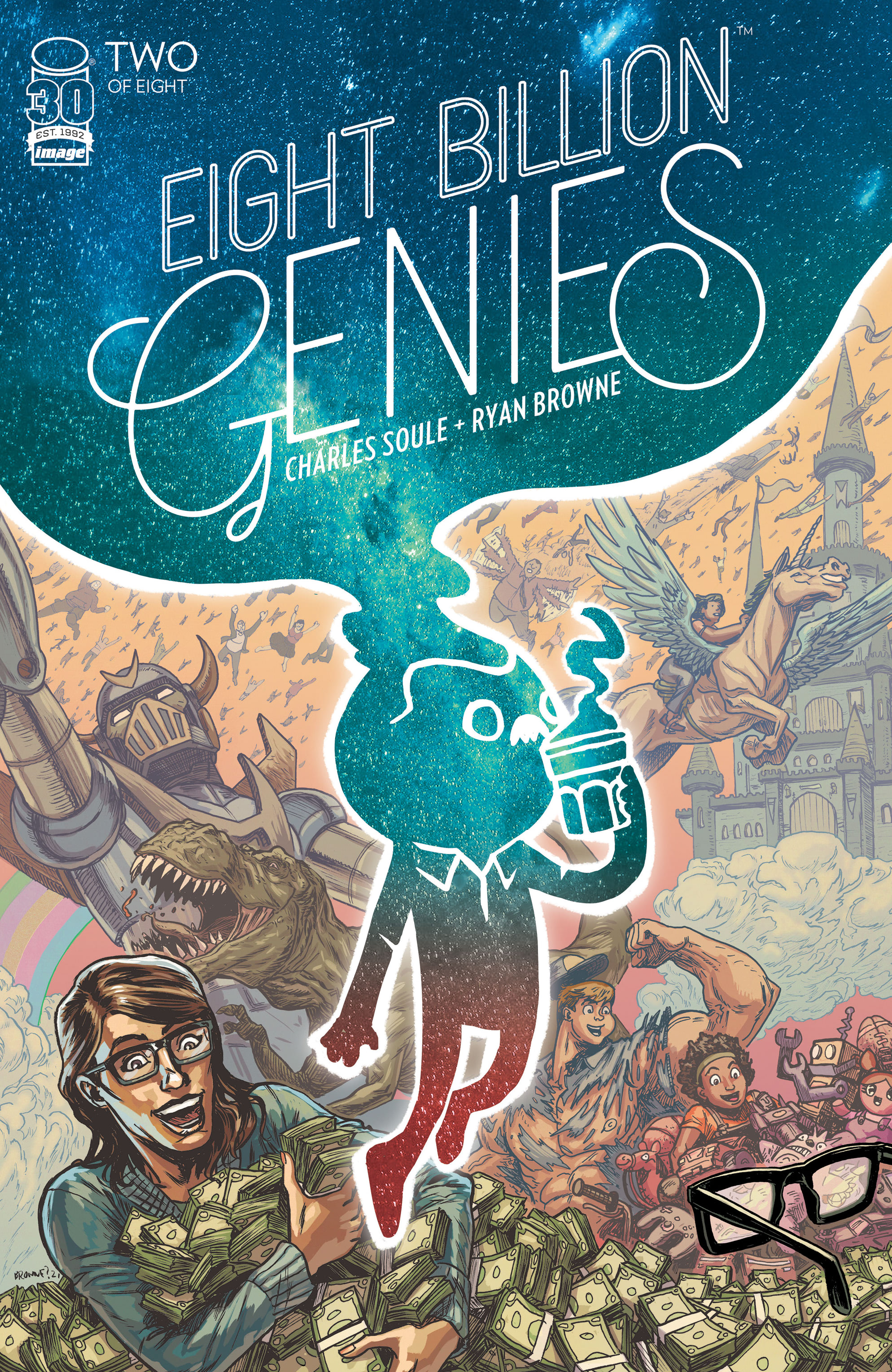 Read online Eight Billion Genies comic -  Issue #2 - 1