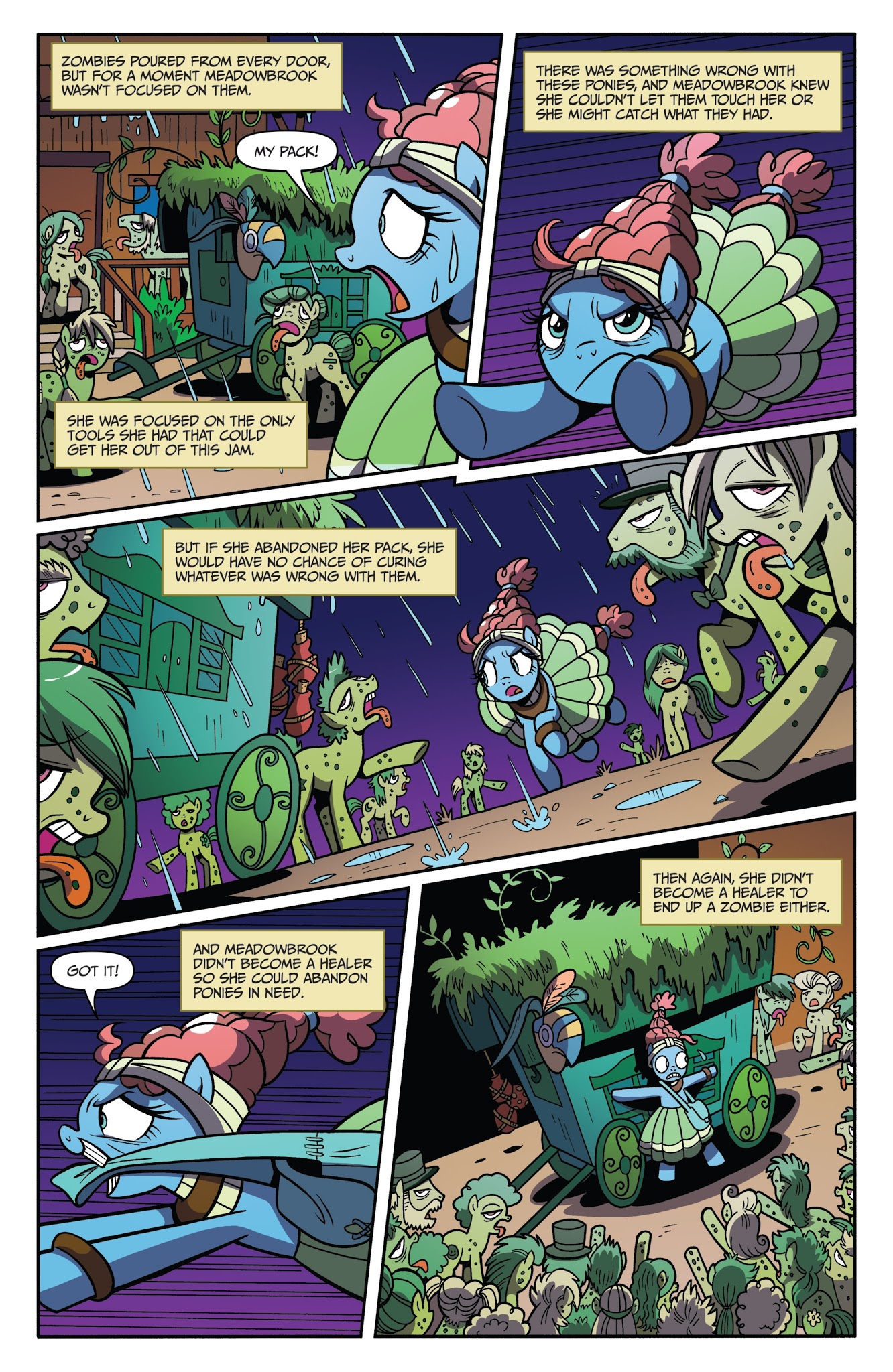 Read online My Little Pony: Legends of Magic comic -  Issue #6 - 12
