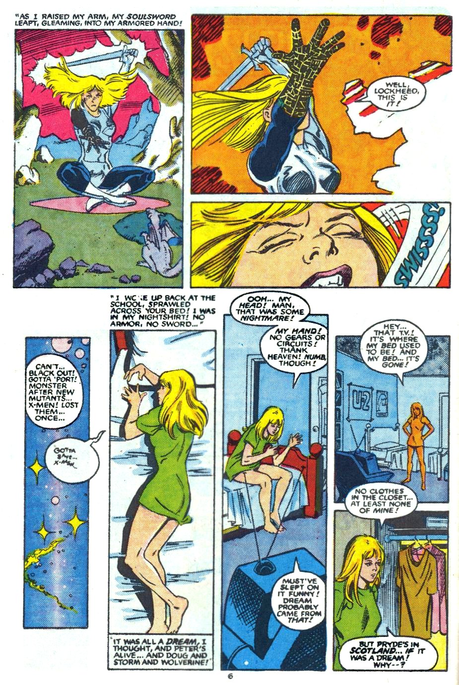 Read online The New Mutants comic -  Issue #63 - 7