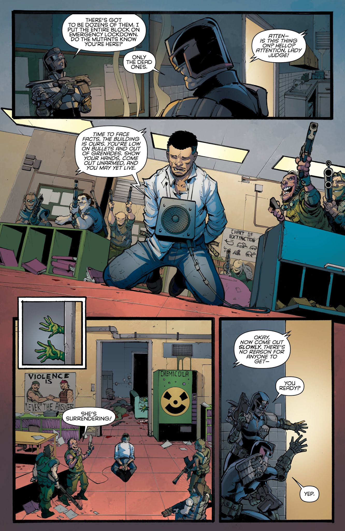 Read online Judge Dredd: Under Siege comic -  Issue #1 - 13