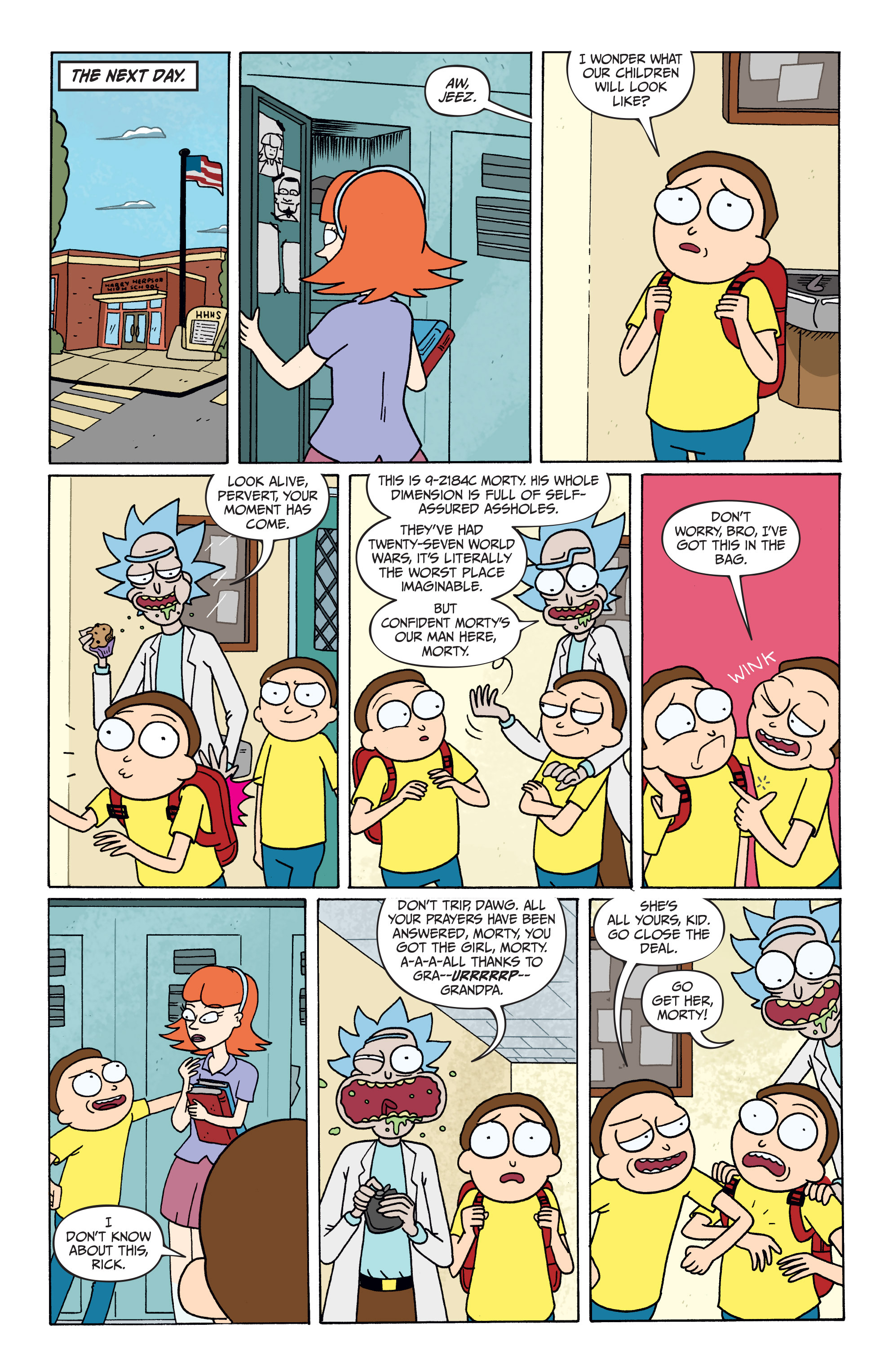 Read online Rick and Morty comic -  Issue #22 - 23