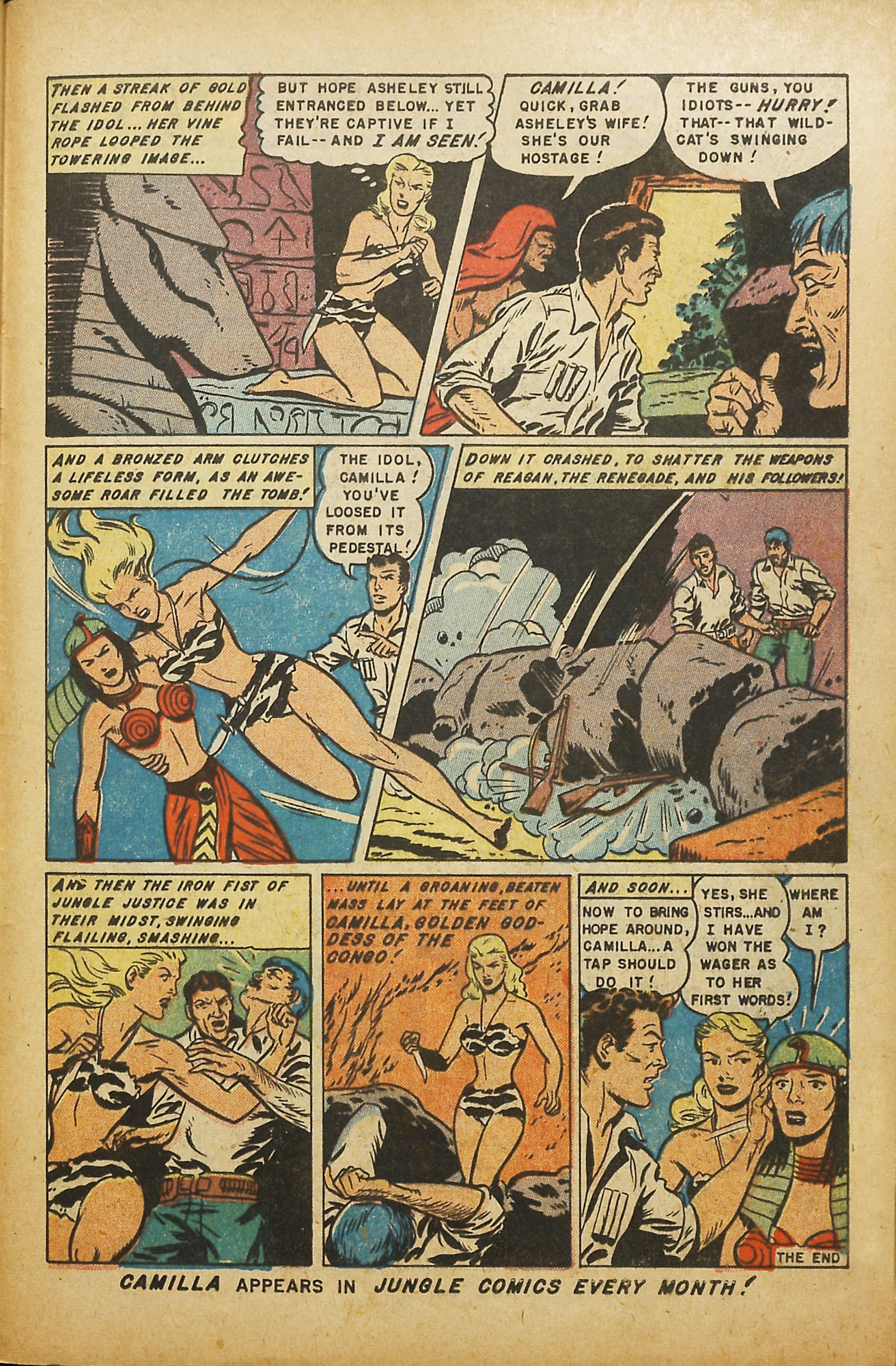 Read online Jungle Comics comic -  Issue #144 - 33