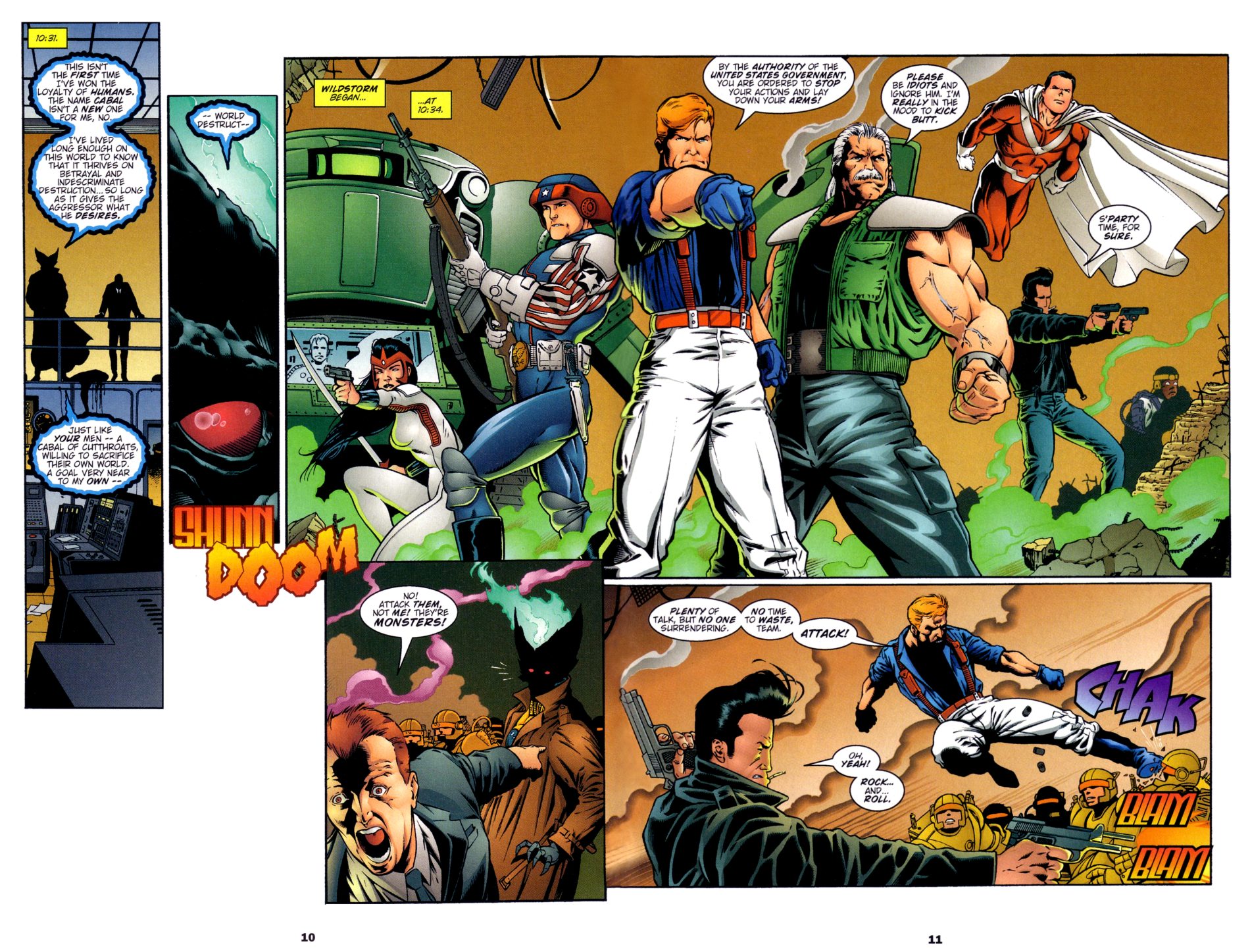 Read online Team One: WildC.A.T.s comic -  Issue #2 - 12