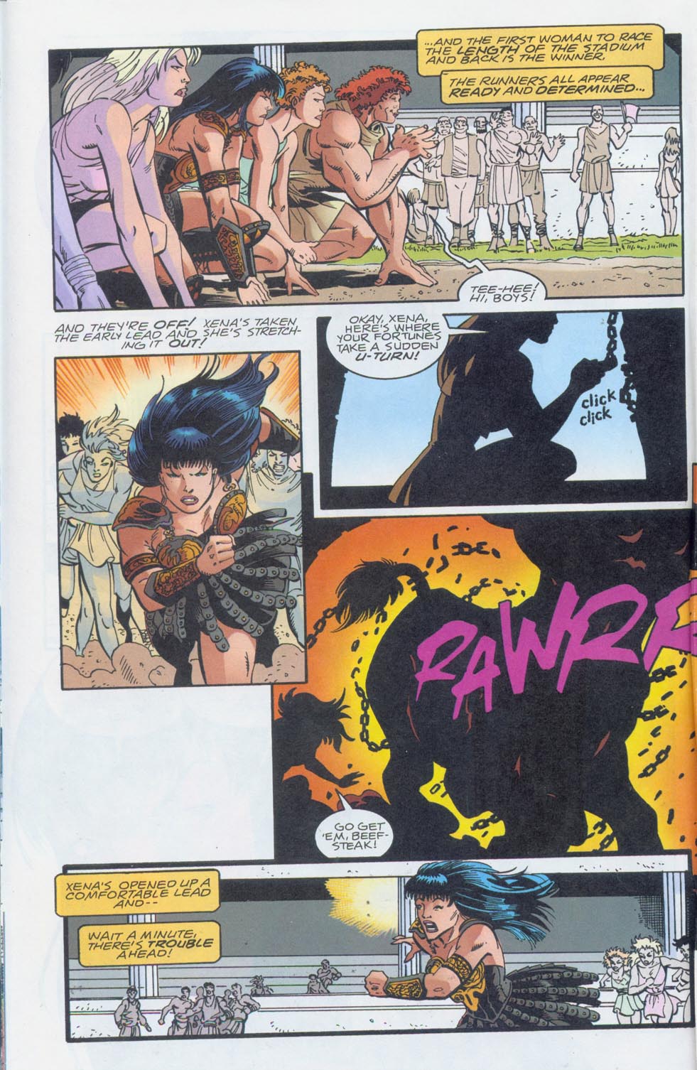 Read online Xena: Warrior Princess: And The Original Olympics comic -  Issue #3 - 6