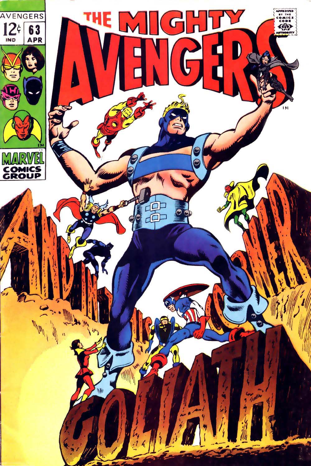 Read online The Avengers (1963) comic -  Issue #63 - 1