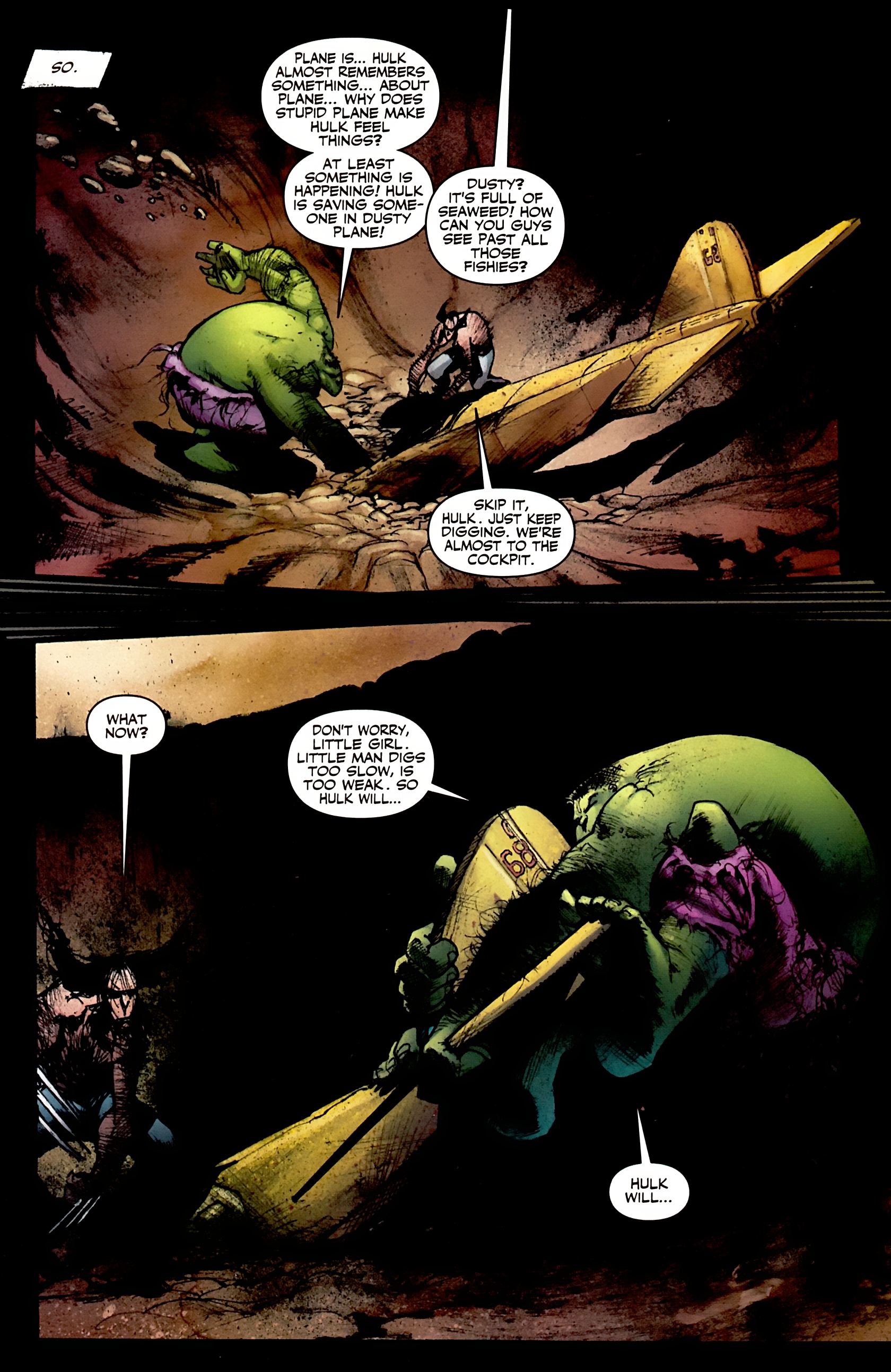 Read online Wolverine/Hulk comic -  Issue #4 - 17