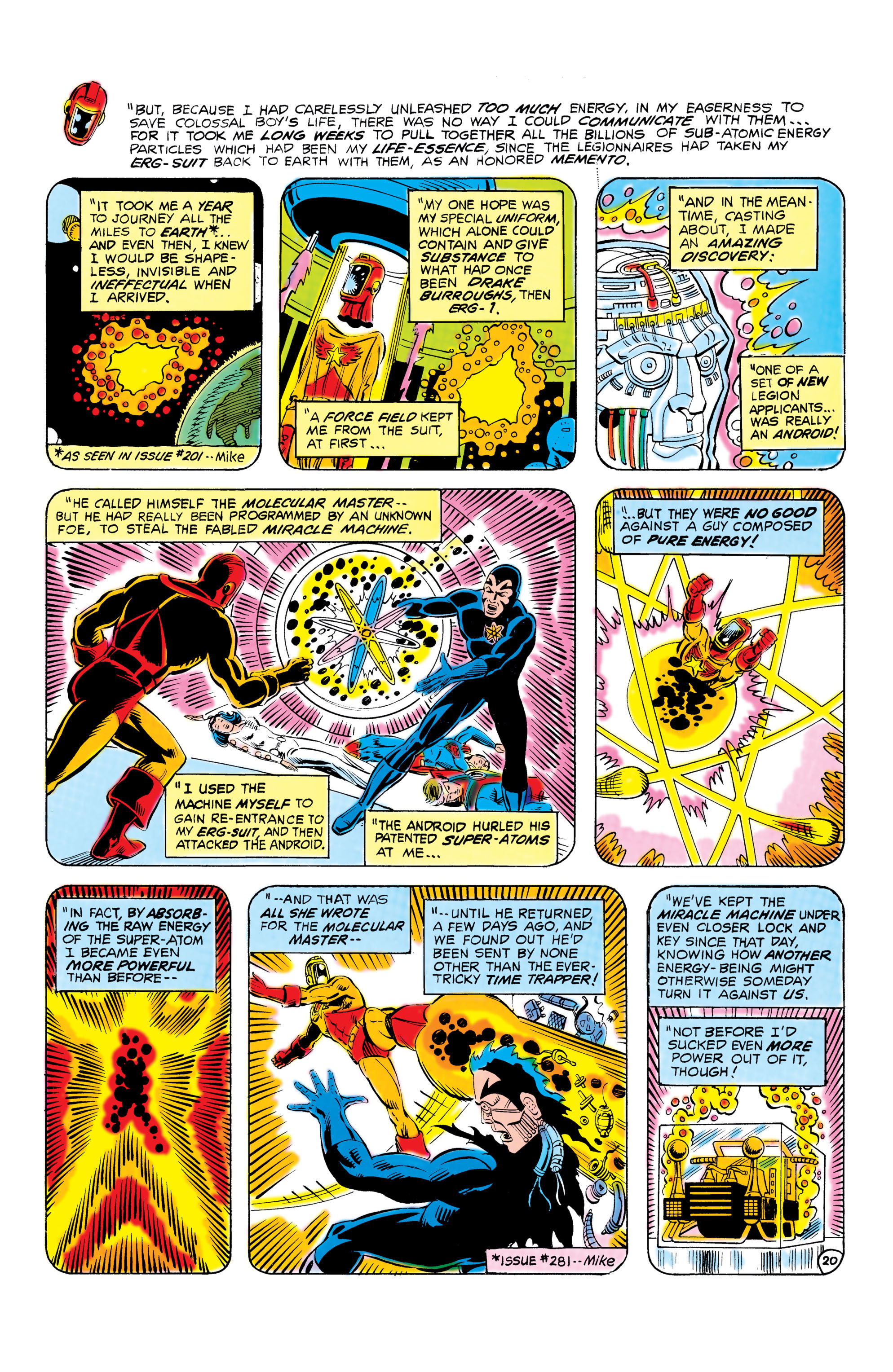 Read online Legion of Super-Heroes (1980) comic -  Issue #283 - 20