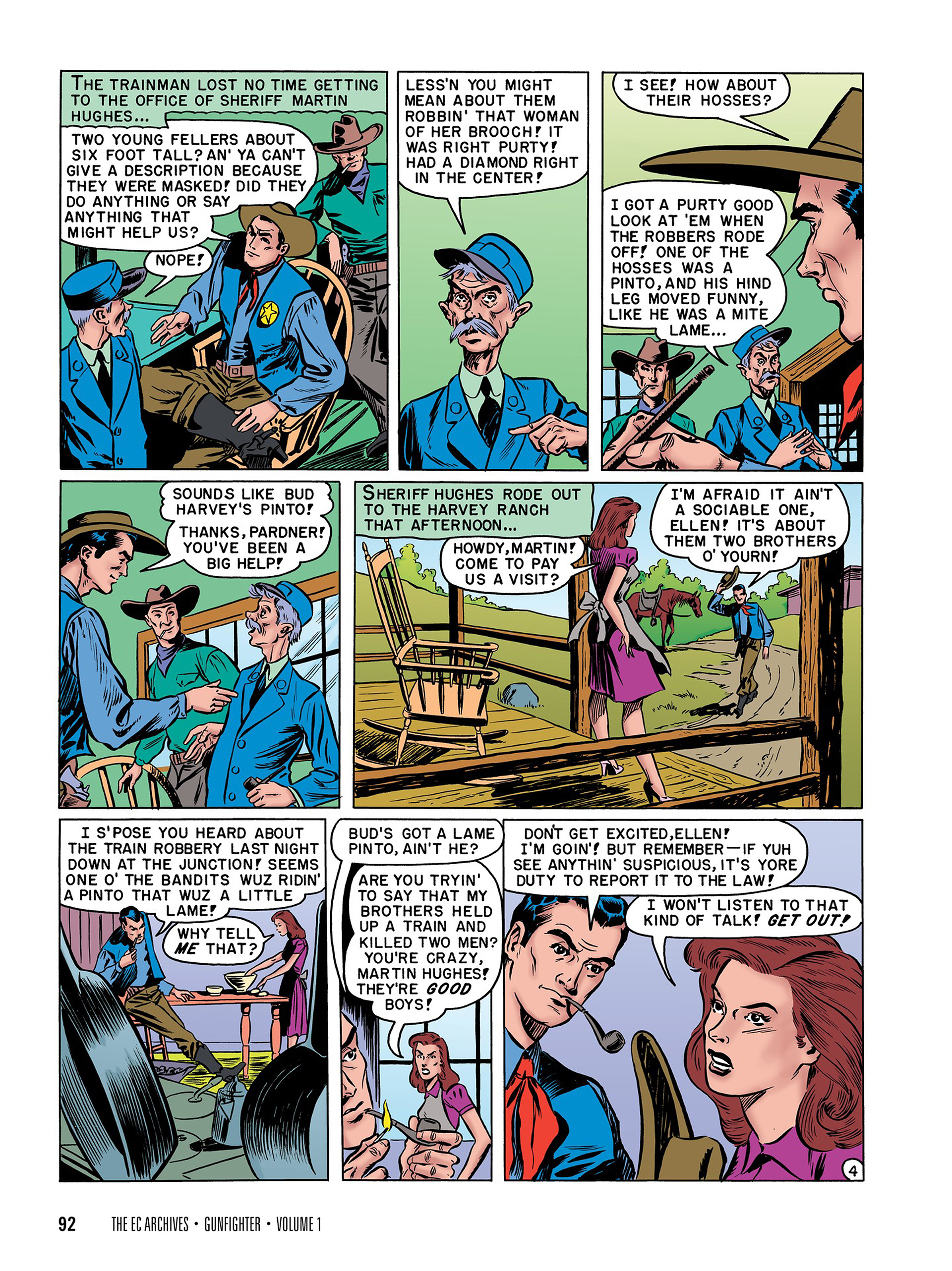 Read online The EC Archives: Gunfighter comic -  Issue # TPB (Part 1) - 95