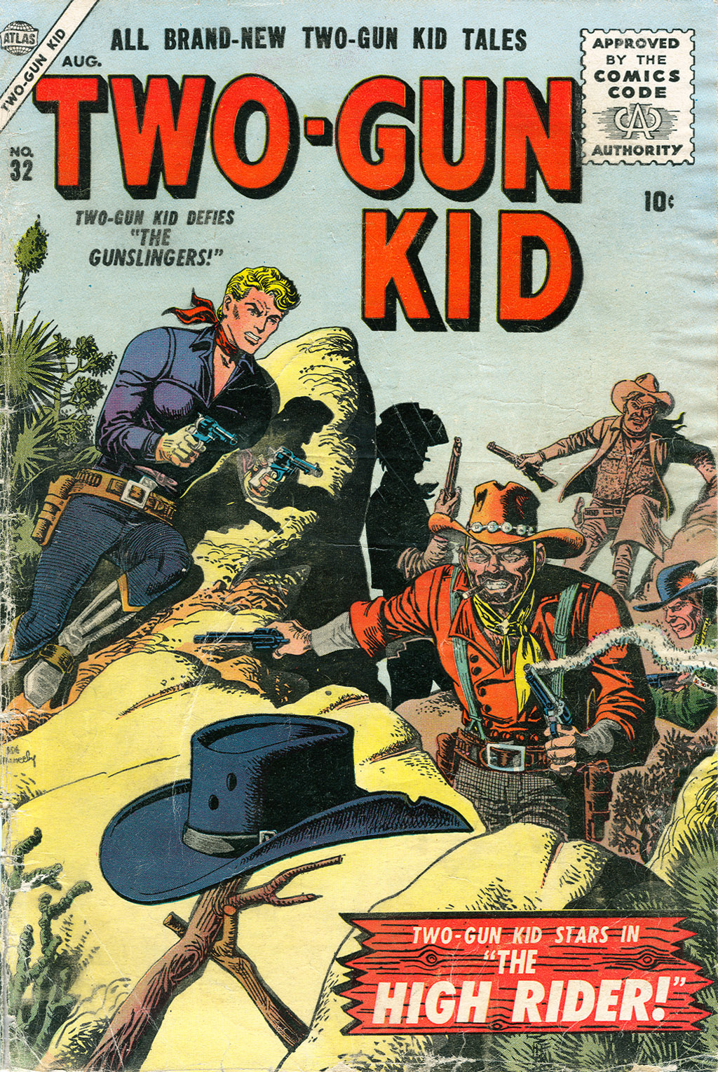 Read online Two-Gun Kid comic -  Issue #32 - 1