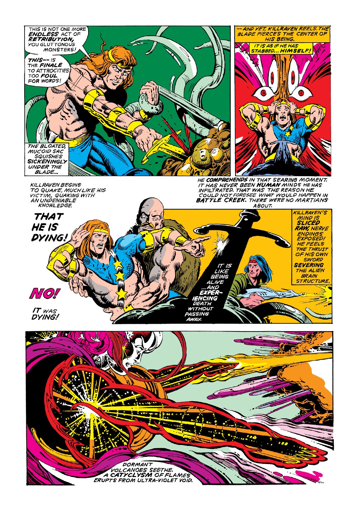 Read online Marvel Masterworks: Killraven comic -  Issue # TPB 1 (Part 2) - 96
