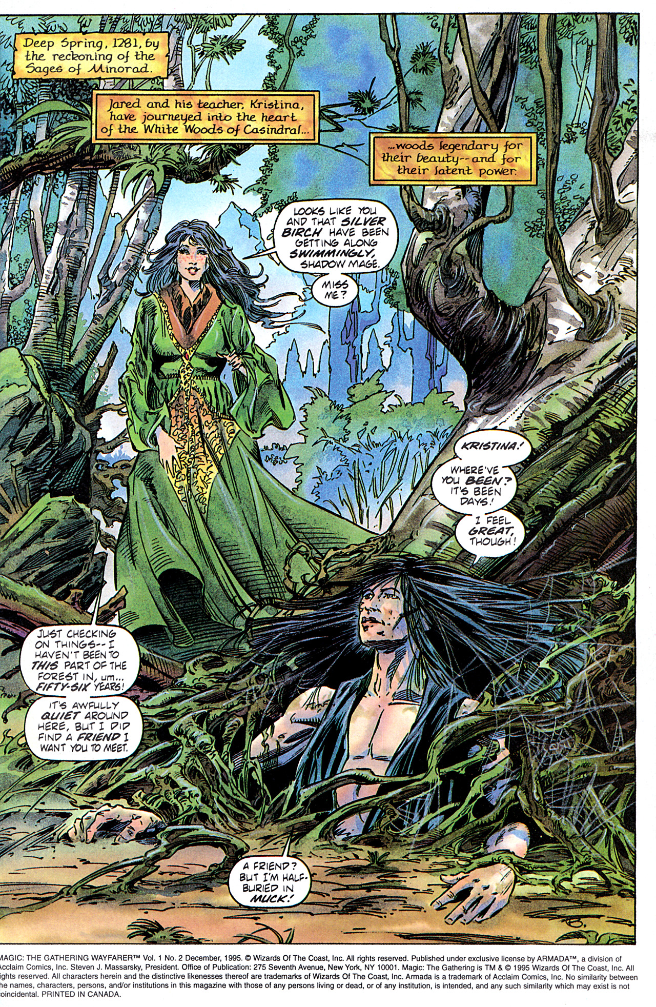 Read online Magic: The Gathering Wayfarer comic -  Issue #2 - 2