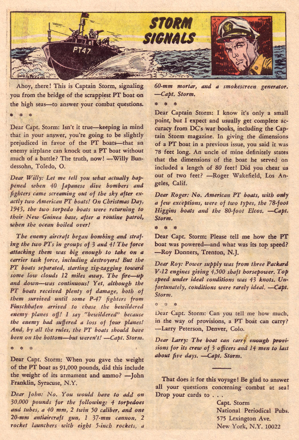 Read online Capt. Storm comic -  Issue #6 - 22