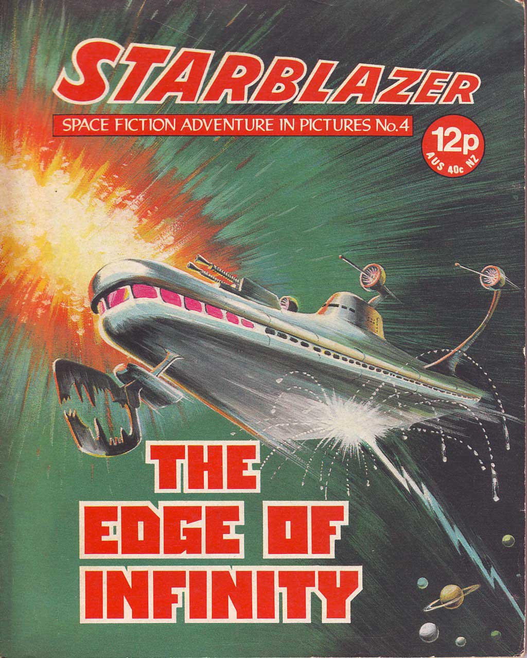 Read online Starblazer comic -  Issue #4 - 1