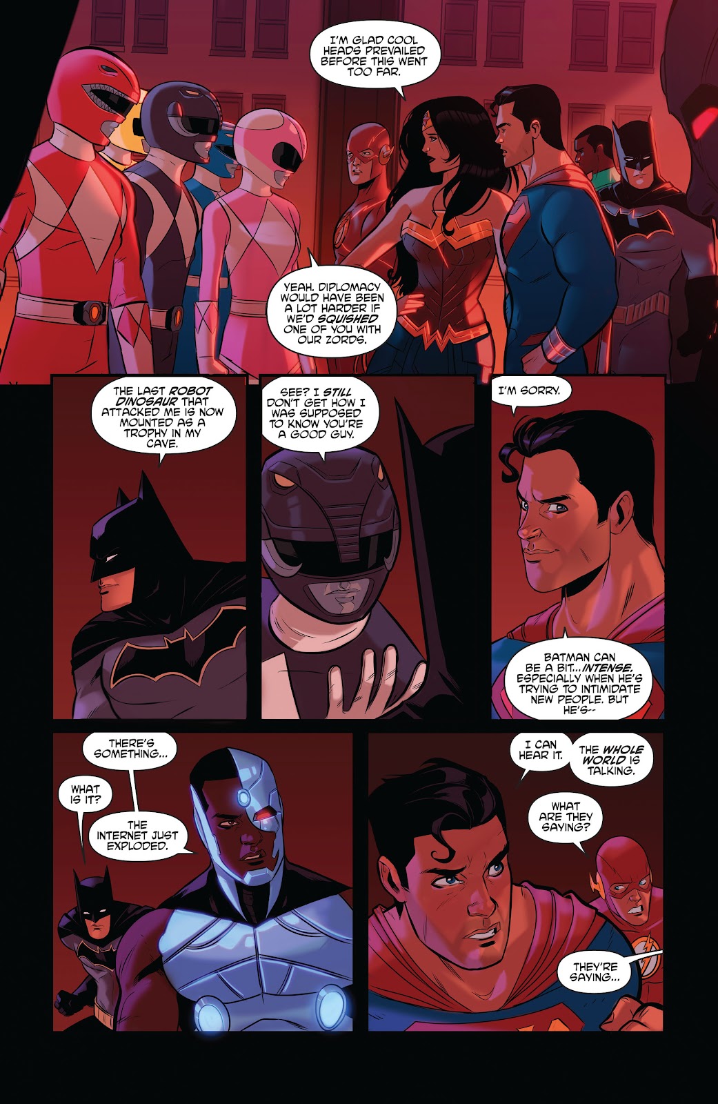 Justice League/Mighty Morphin' Power Rangers issue 2 - Page 20