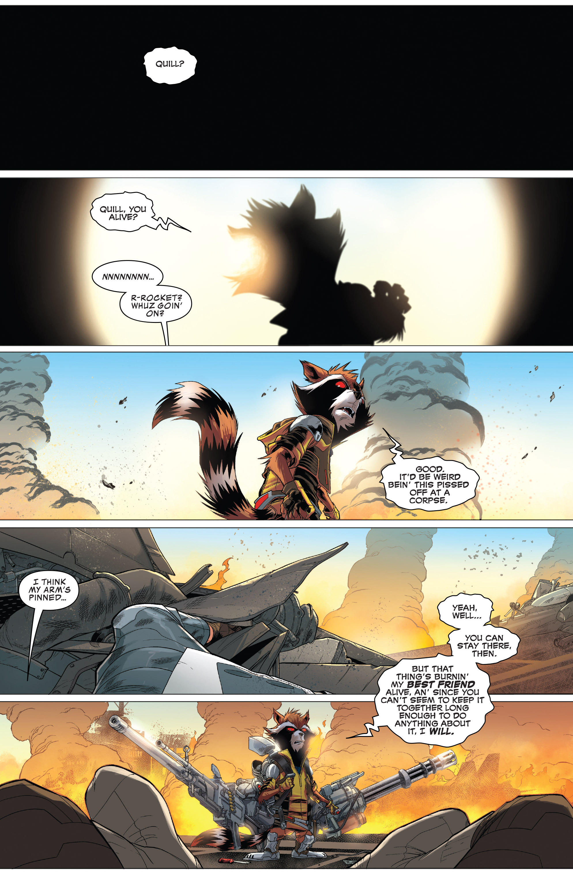 Read online Guardians of the Galaxy (2015) comic -  Issue #1.MU - 17
