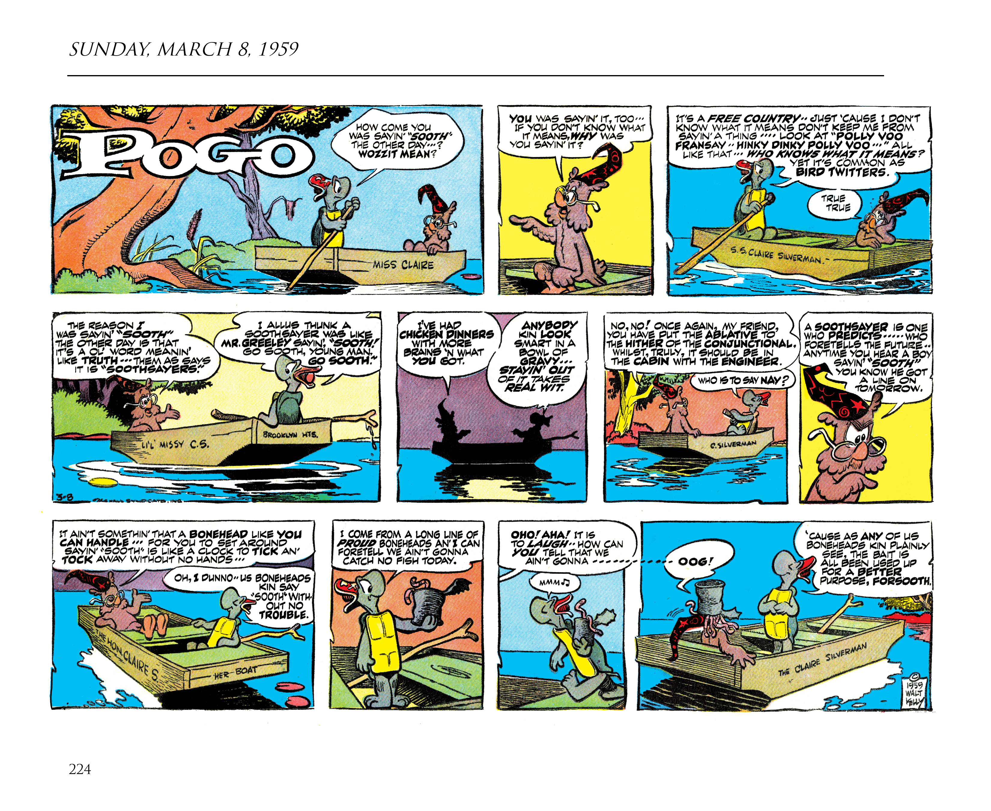 Read online Pogo by Walt Kelly: The Complete Syndicated Comic Strips comic -  Issue # TPB 6 (Part 3) - 34