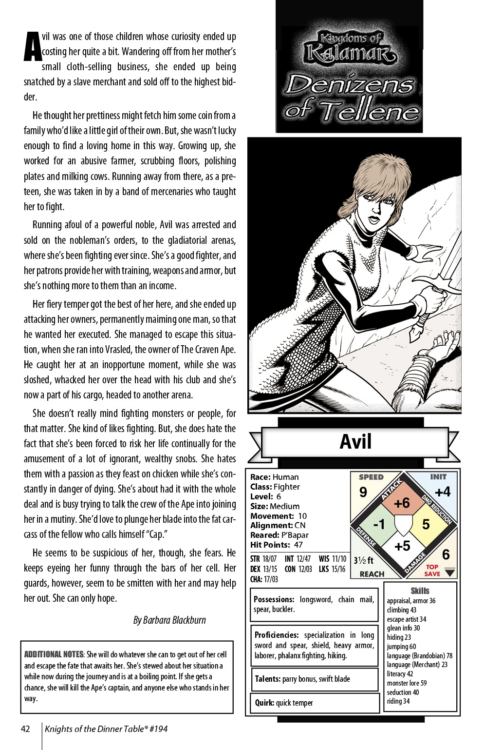 Read online Knights of the Dinner Table comic -  Issue #194 - 44