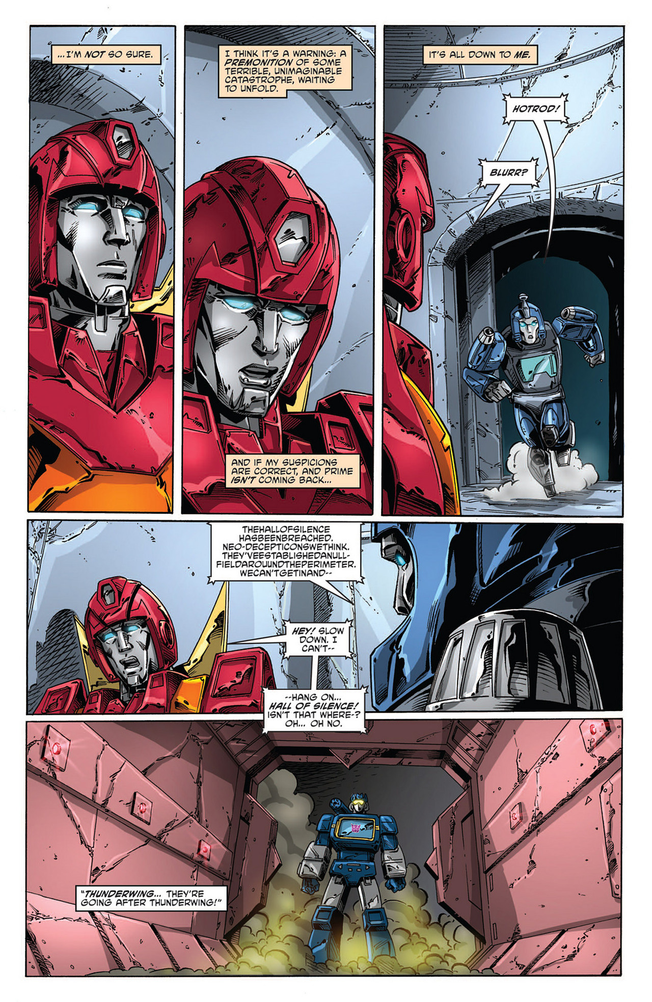 Read online The Transformers: Regeneration One comic -  Issue #84 - 22