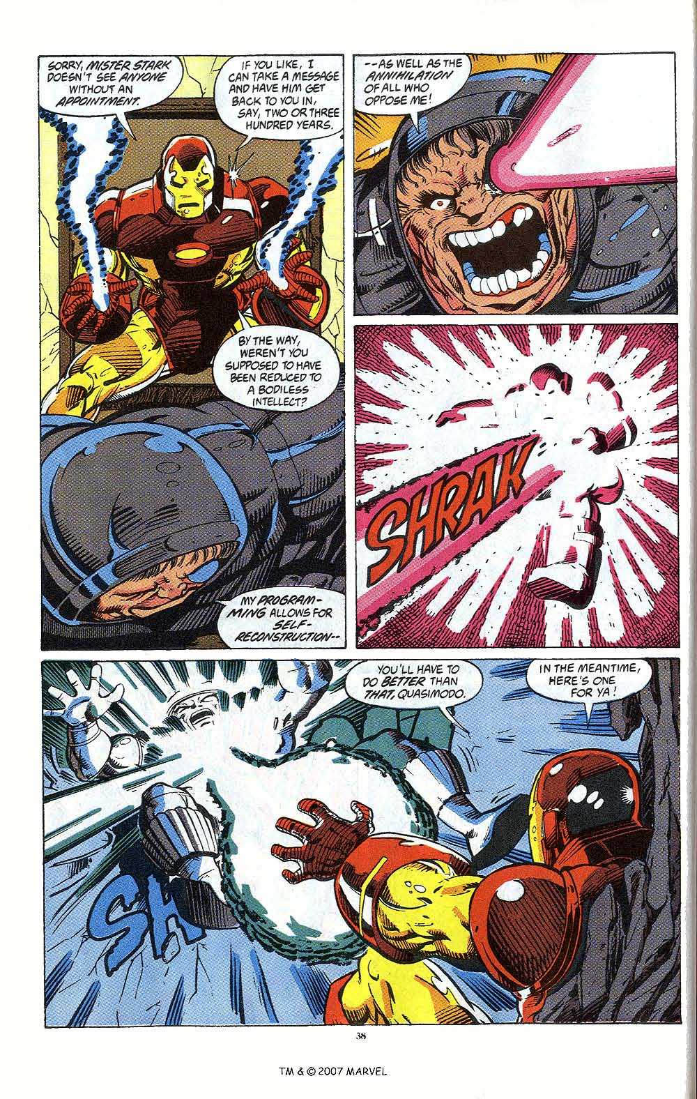 Read online Iron Man Annual comic -  Issue #12 - 40