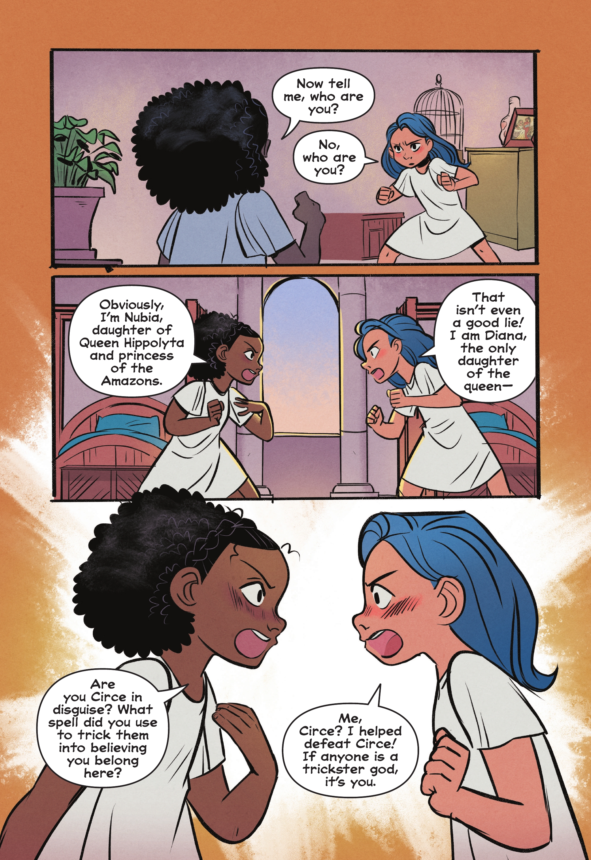 Read online Diana and Nubia: Princesses of the Amazons comic -  Issue # TPB (Part 1) - 38