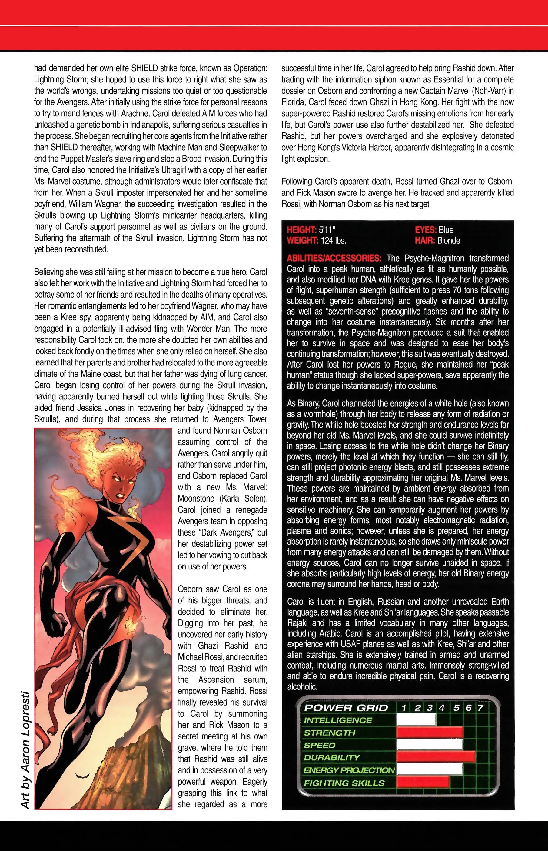 Read online Official Handbook of the Marvel Universe A to Z comic -  Issue # TPB 7 (Part 2) - 134