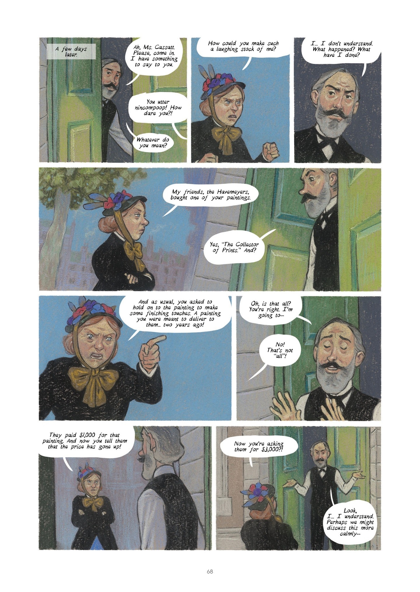 Read online Degas and Cassatt: The Dance of Solitude comic -  Issue # TPB - 67