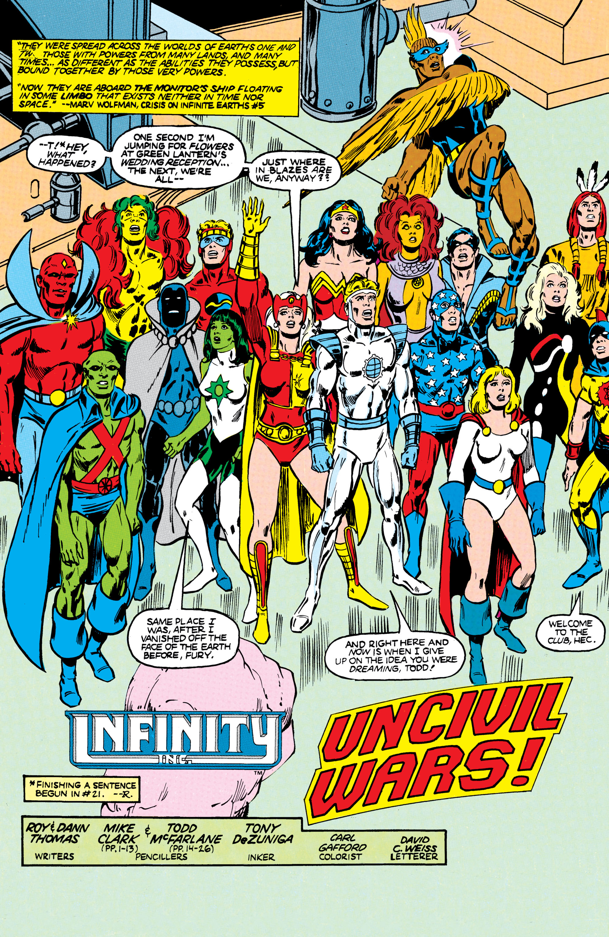 Read online Infinity Inc. (1984) comic -  Issue #22 - 2