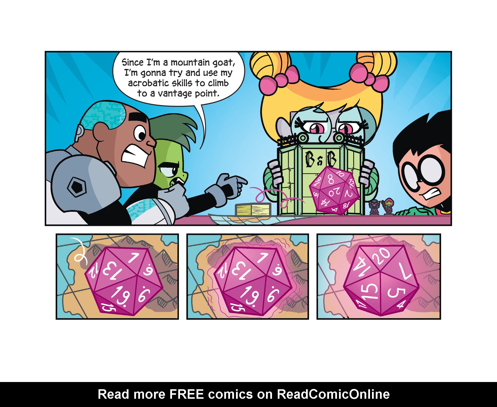Read online Teen Titans Go! Roll With It! comic -  Issue #6 - 18