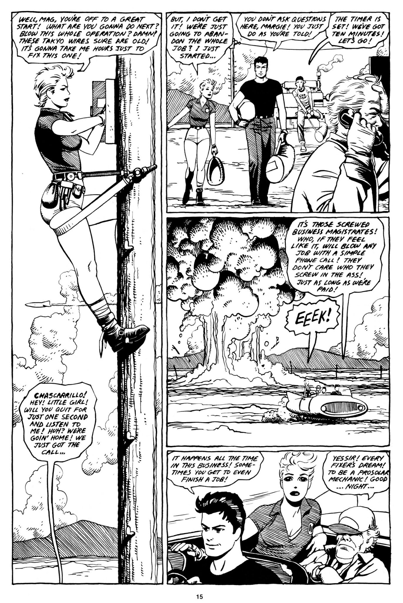 Read online Love and Rockets (1982) comic -  Issue #1 - 15