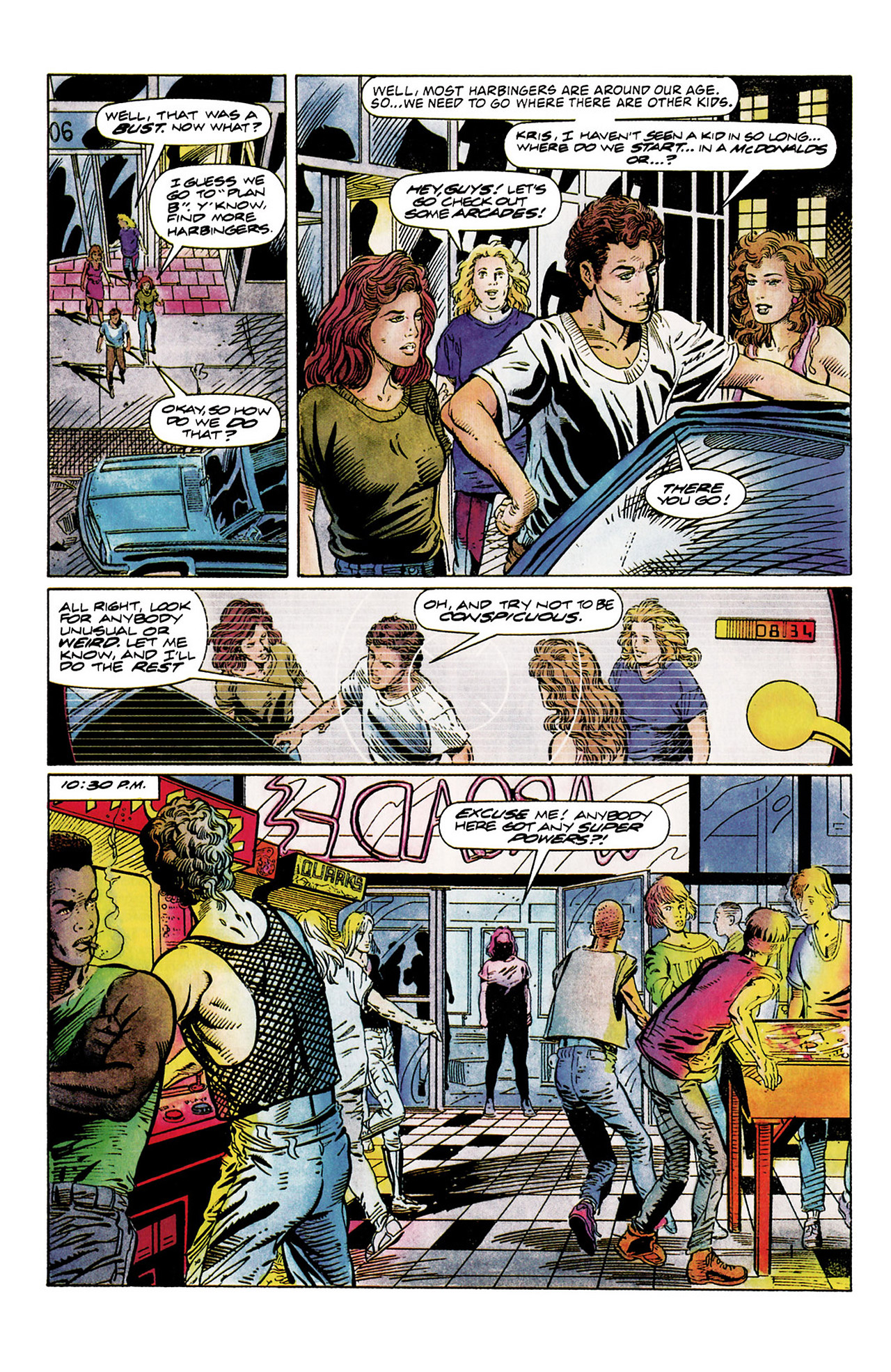 Read online Harbinger (1992) comic -  Issue #10 - 13