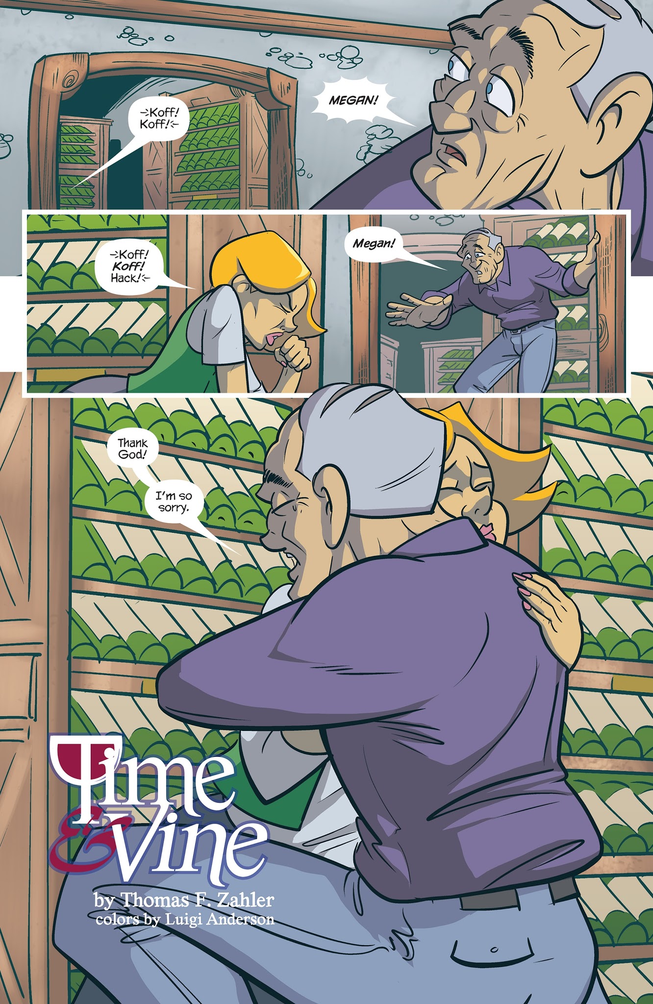 Read online Time & Vine comic -  Issue #4 - 5