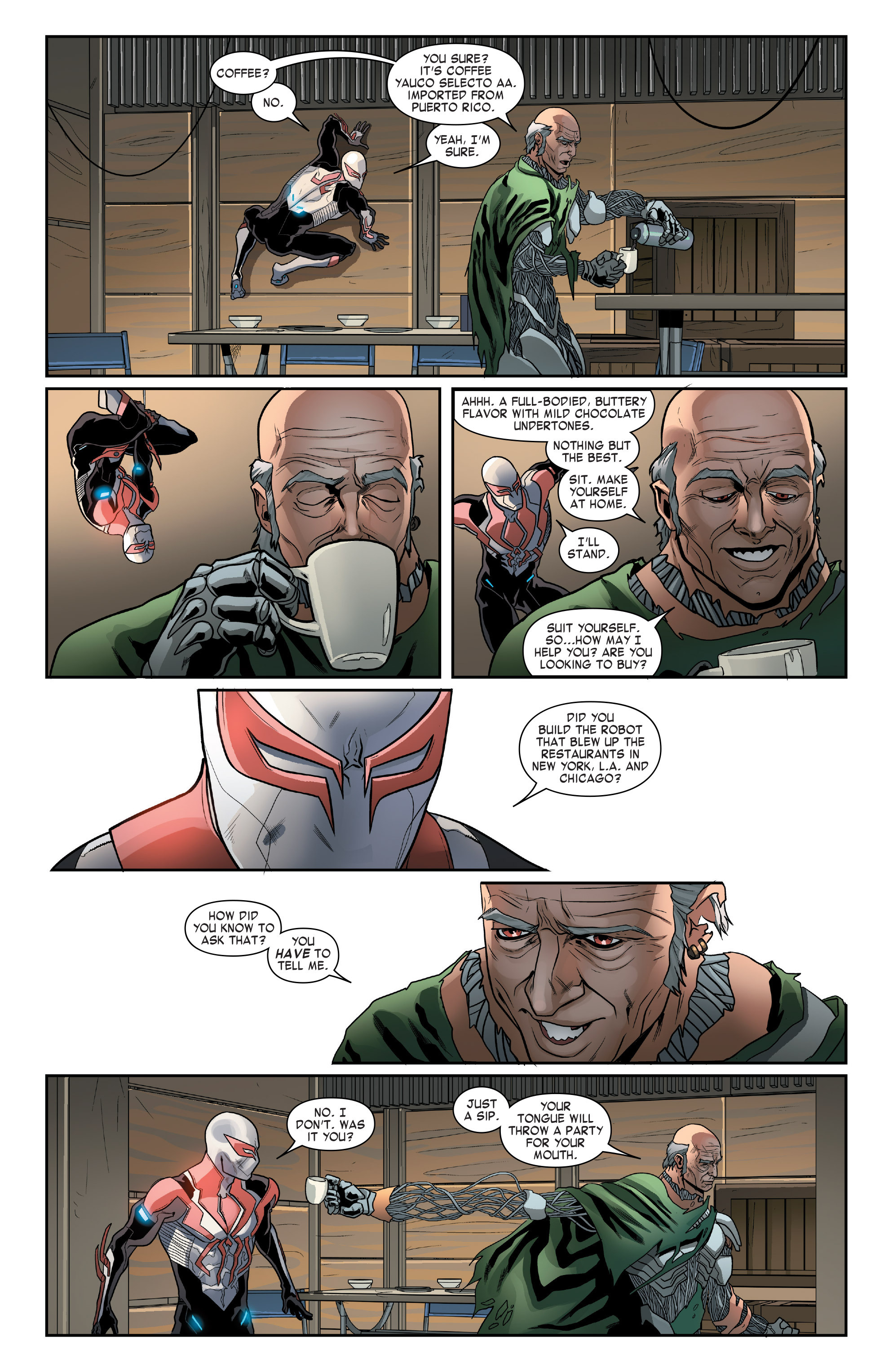 Read online Spider-Man 2099 (2015) comic -  Issue #3 - 4