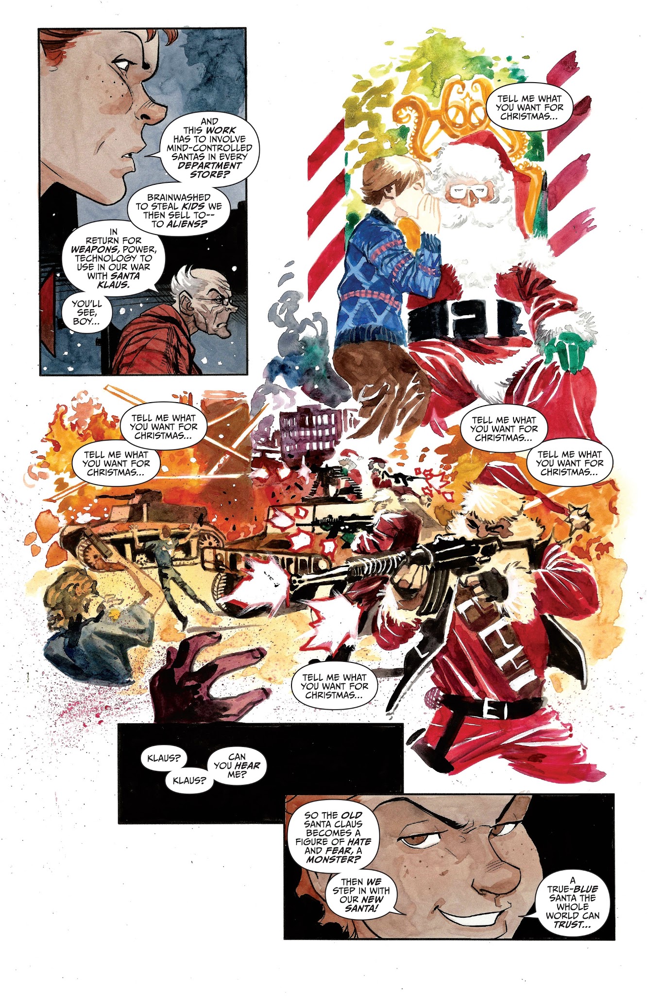 Read online Klaus and the Crisis in Xmasville comic -  Issue #1 - 26