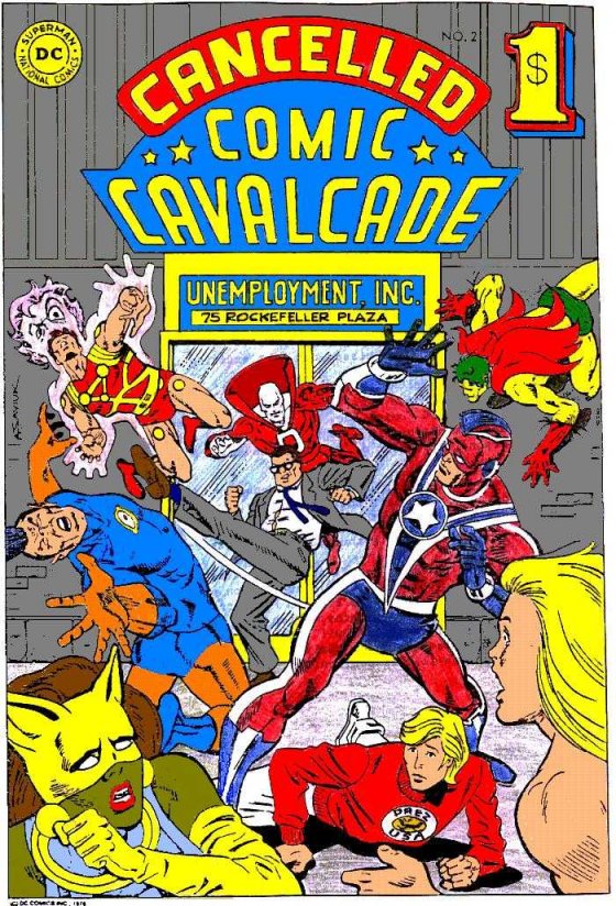 Read online Cancelled Comic Cavalcade comic -  Issue #2 - 1